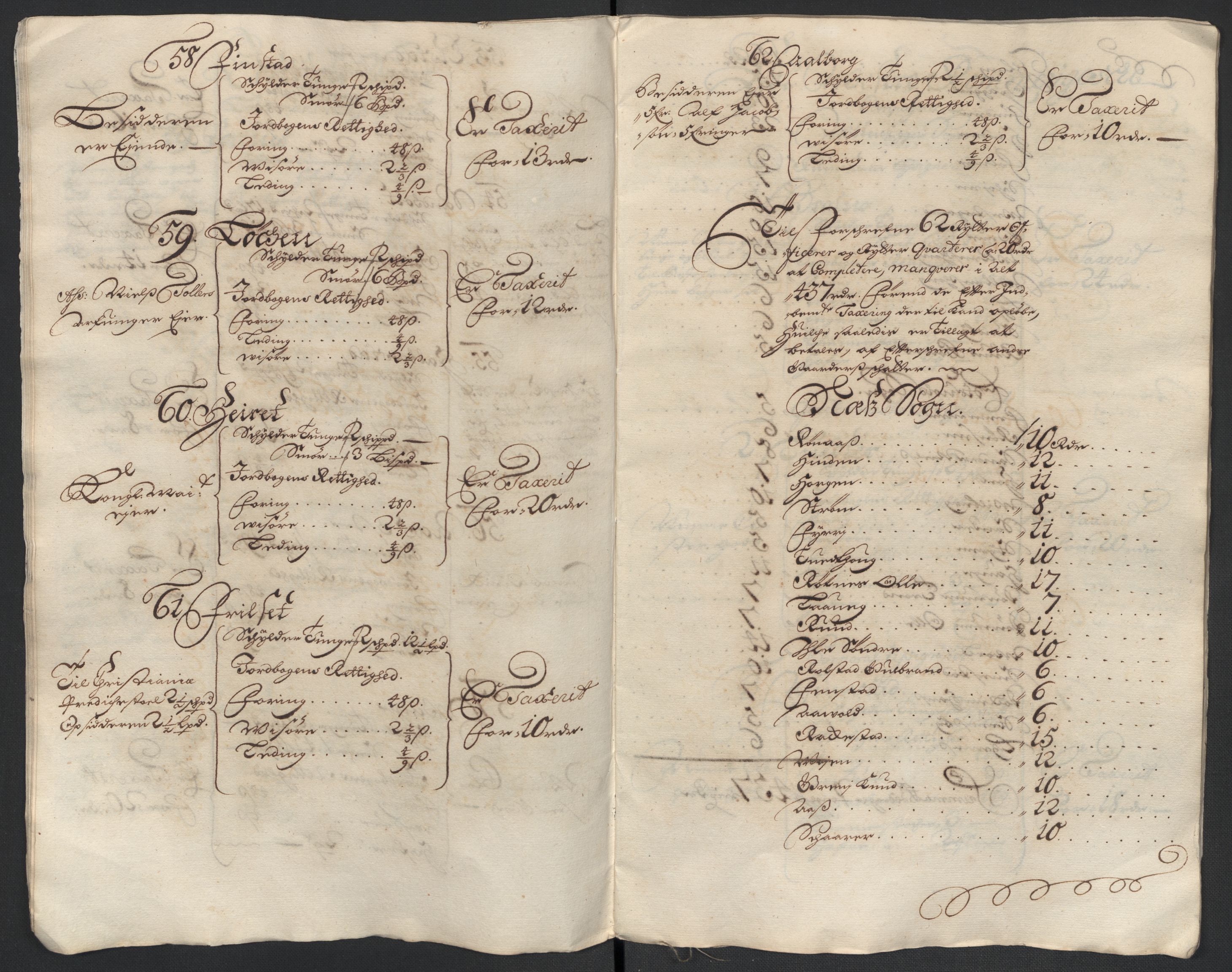 Rentekammeret inntil 1814, Reviderte regnskaper, Fogderegnskap, AV/RA-EA-4092/R12/L0710: Fogderegnskap Øvre Romerike, 1698, p. 289