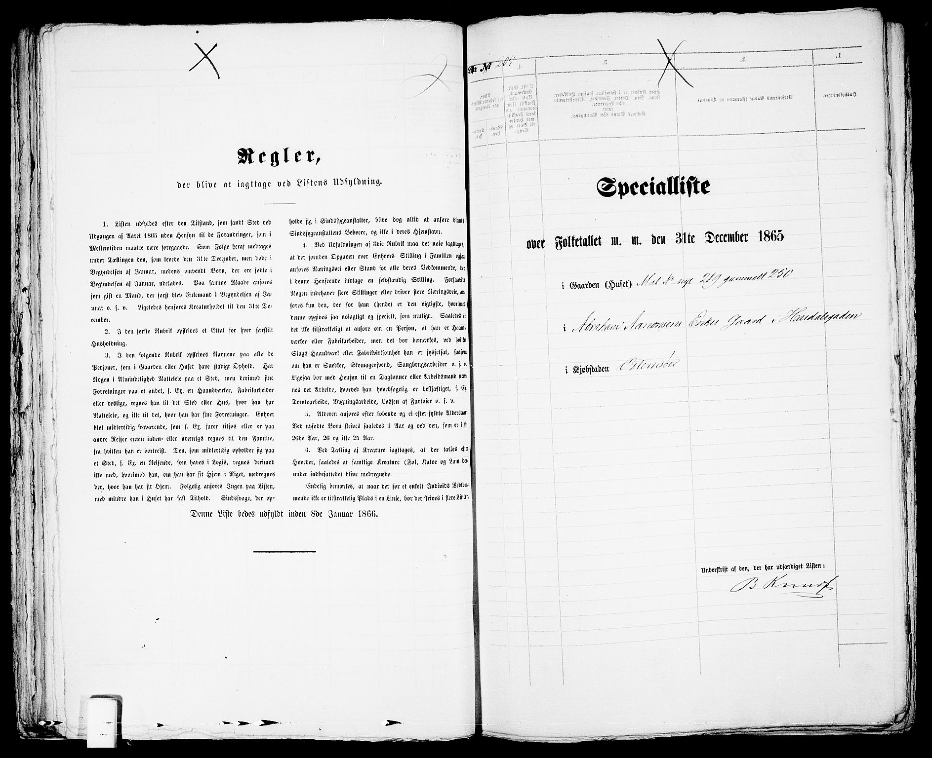 RA, 1865 census for Risør/Risør, 1865, p. 419