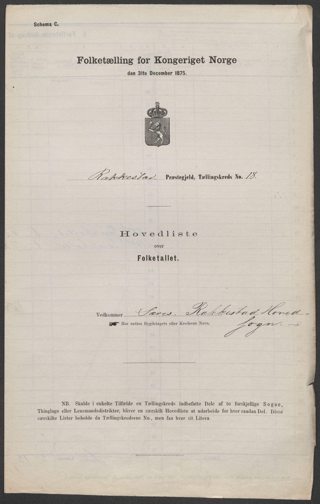 RA, 1875 census for 0128P Rakkestad, 1875, p. 67