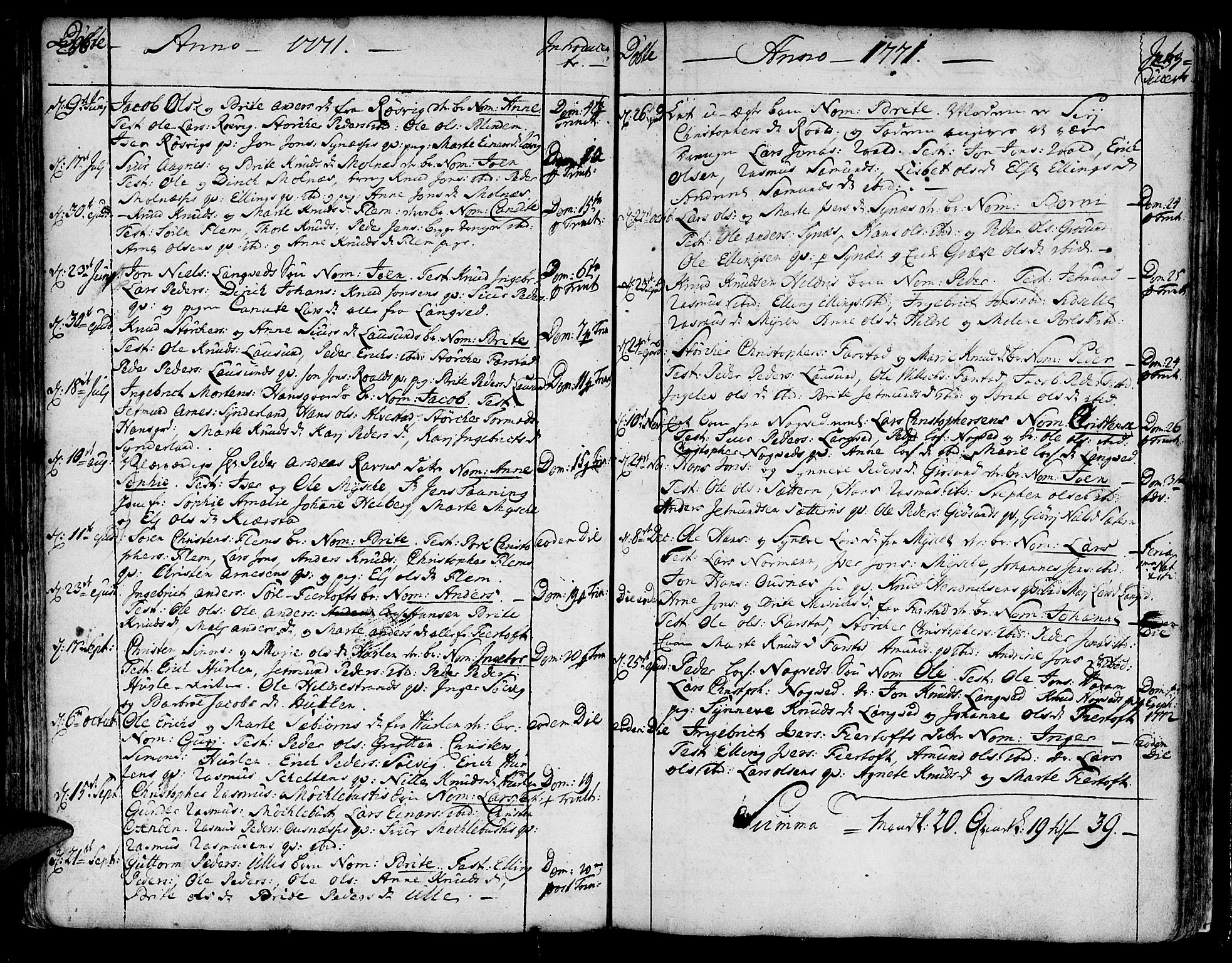 Ministerialprotokoller, klokkerbøker og fødselsregistre - Møre og Romsdal, SAT/A-1454/536/L0493: Parish register (official) no. 536A02, 1739-1802, p. 236-237