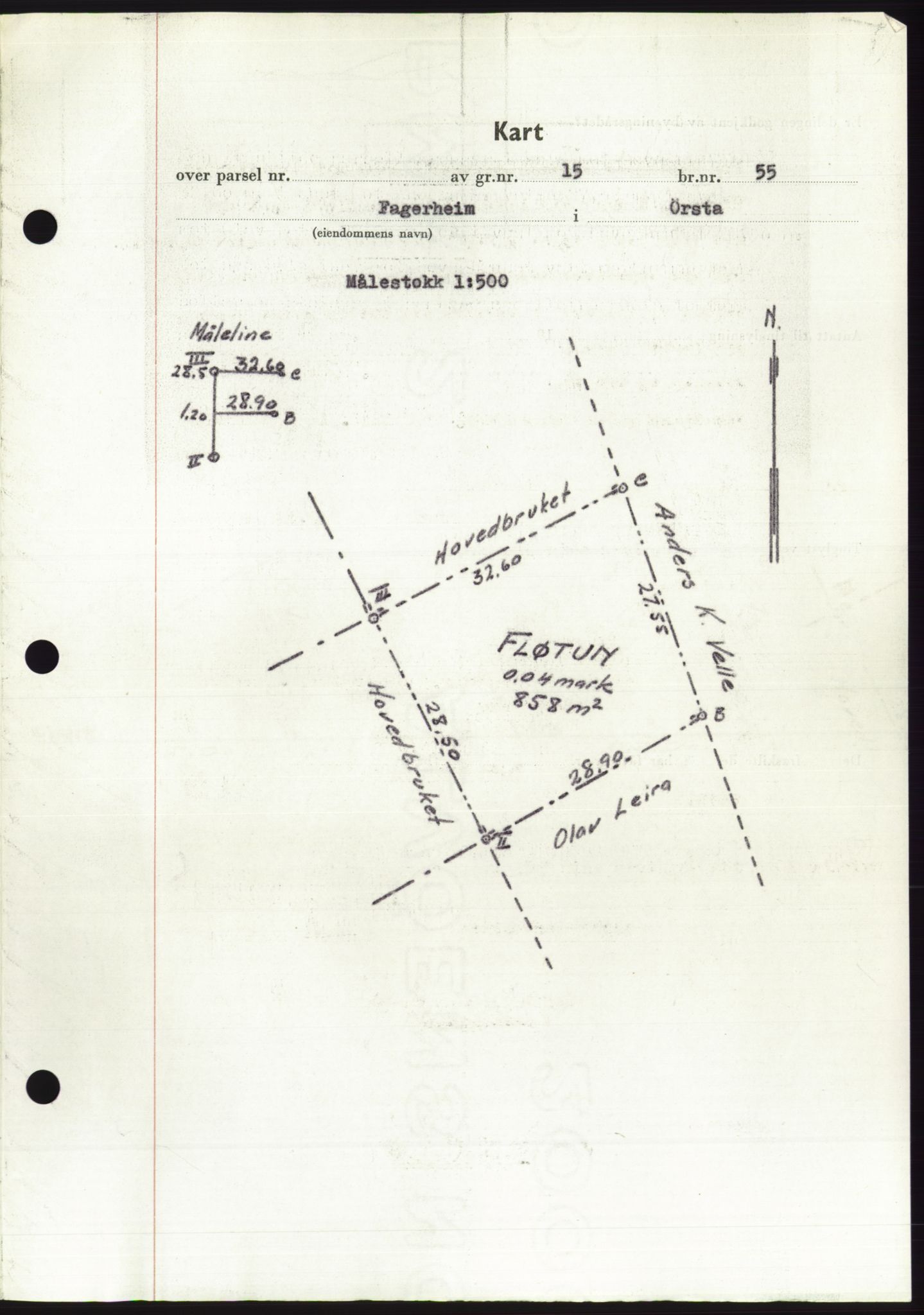 Søre Sunnmøre sorenskriveri, AV/SAT-A-4122/1/2/2C/L0092: Mortgage book no. 18A, 1952-1952, Diary no: : 1469/1952