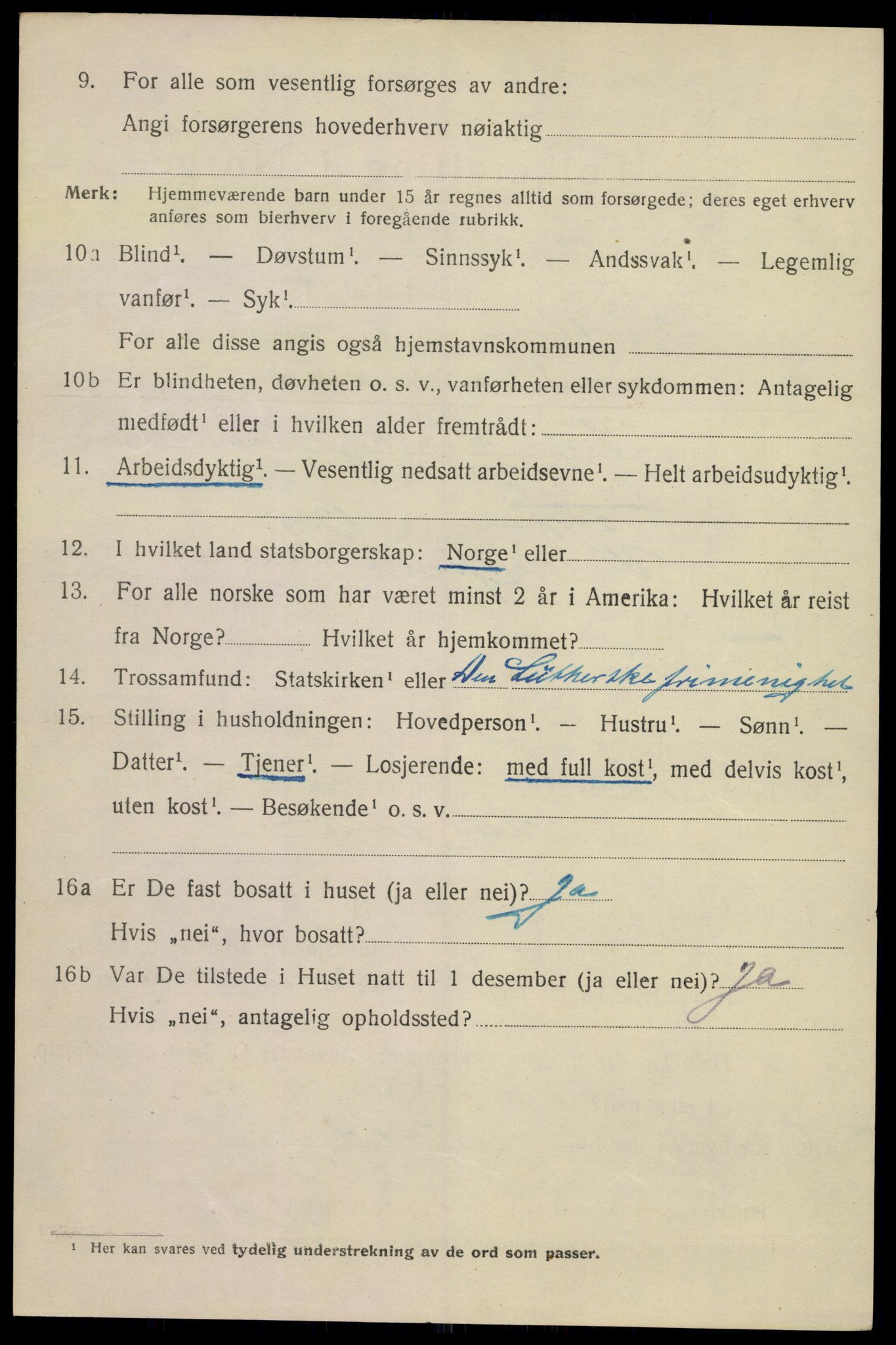 SAKO, 1920 census for Horten, 1920, p. 25840