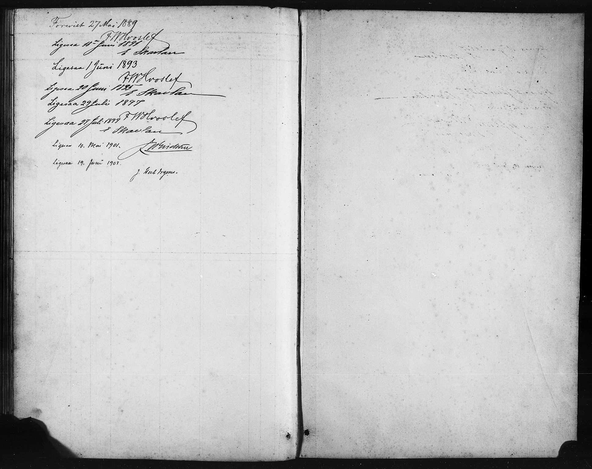 Austevoll Sokneprestembete, SAB/A-74201/H/Hab: Parish register (copy) no. B 4, 1889-1901