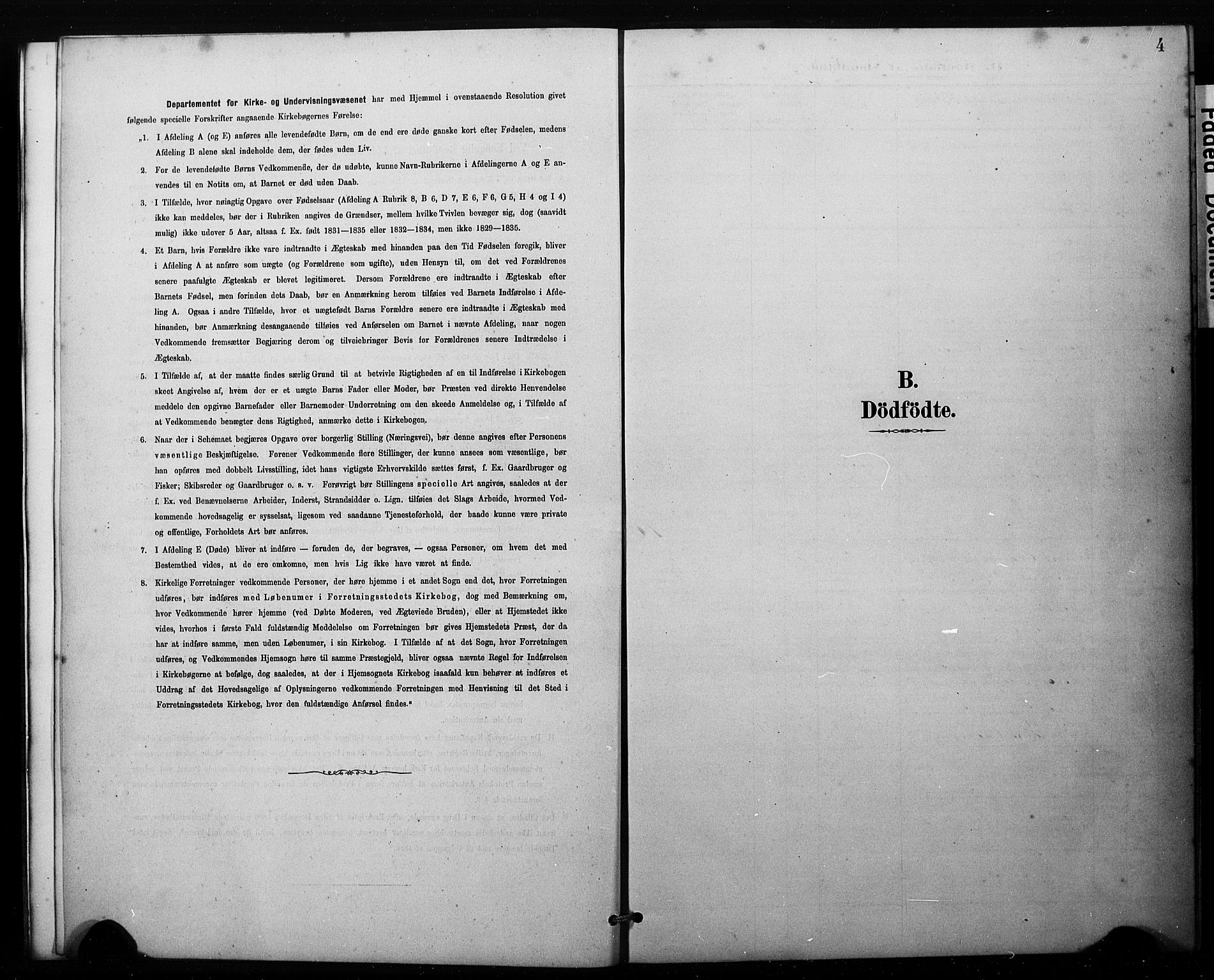Johanneskirken sokneprestembete, SAB/A-76001/H/Hab: Parish register (copy) no. E 1, 1885-1915, p. 4