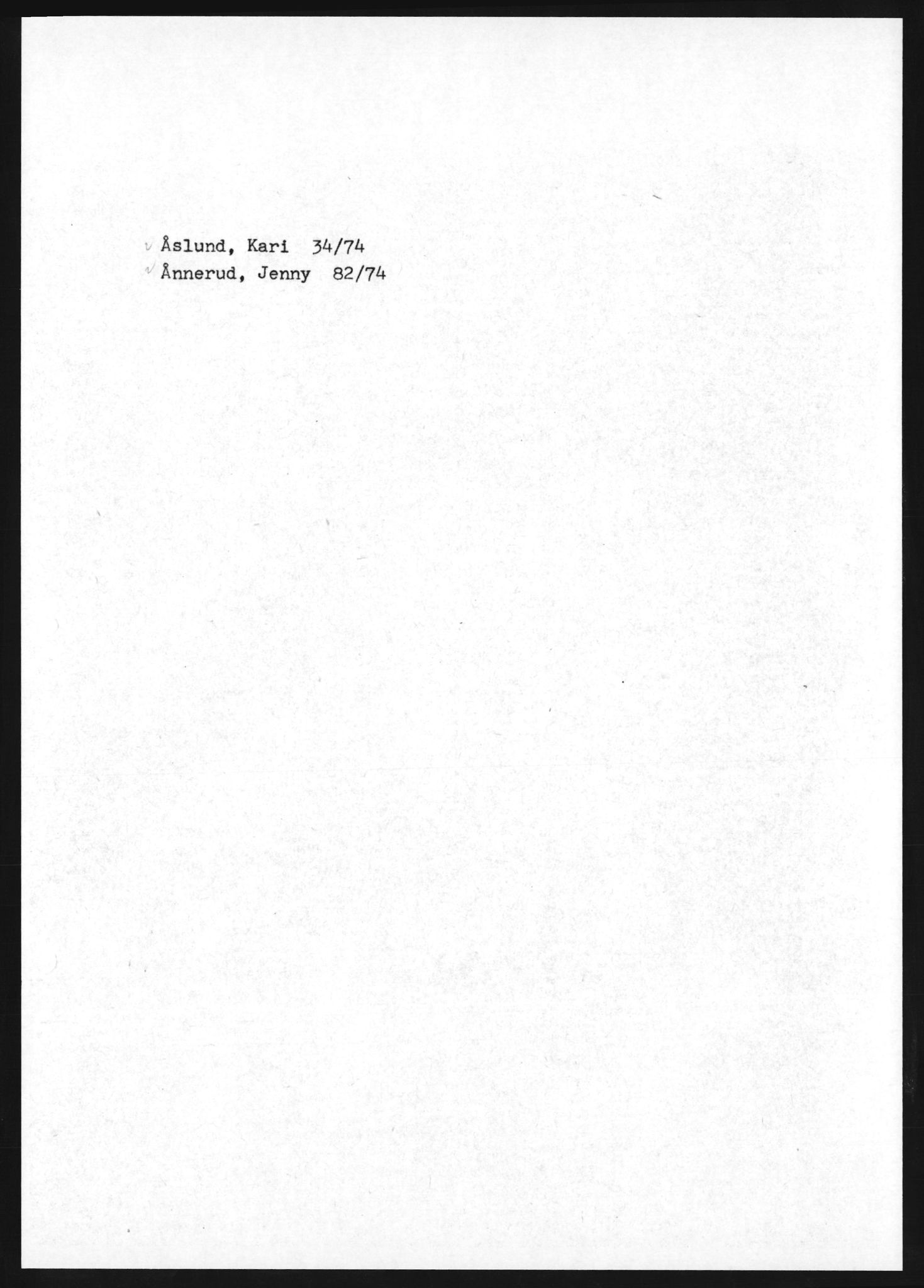 Vestre Toten lensmannskontor, SAH/LOV-007/H/Ha/L0018: Dødsfallsprotokoll, 1973-1978, p. 303