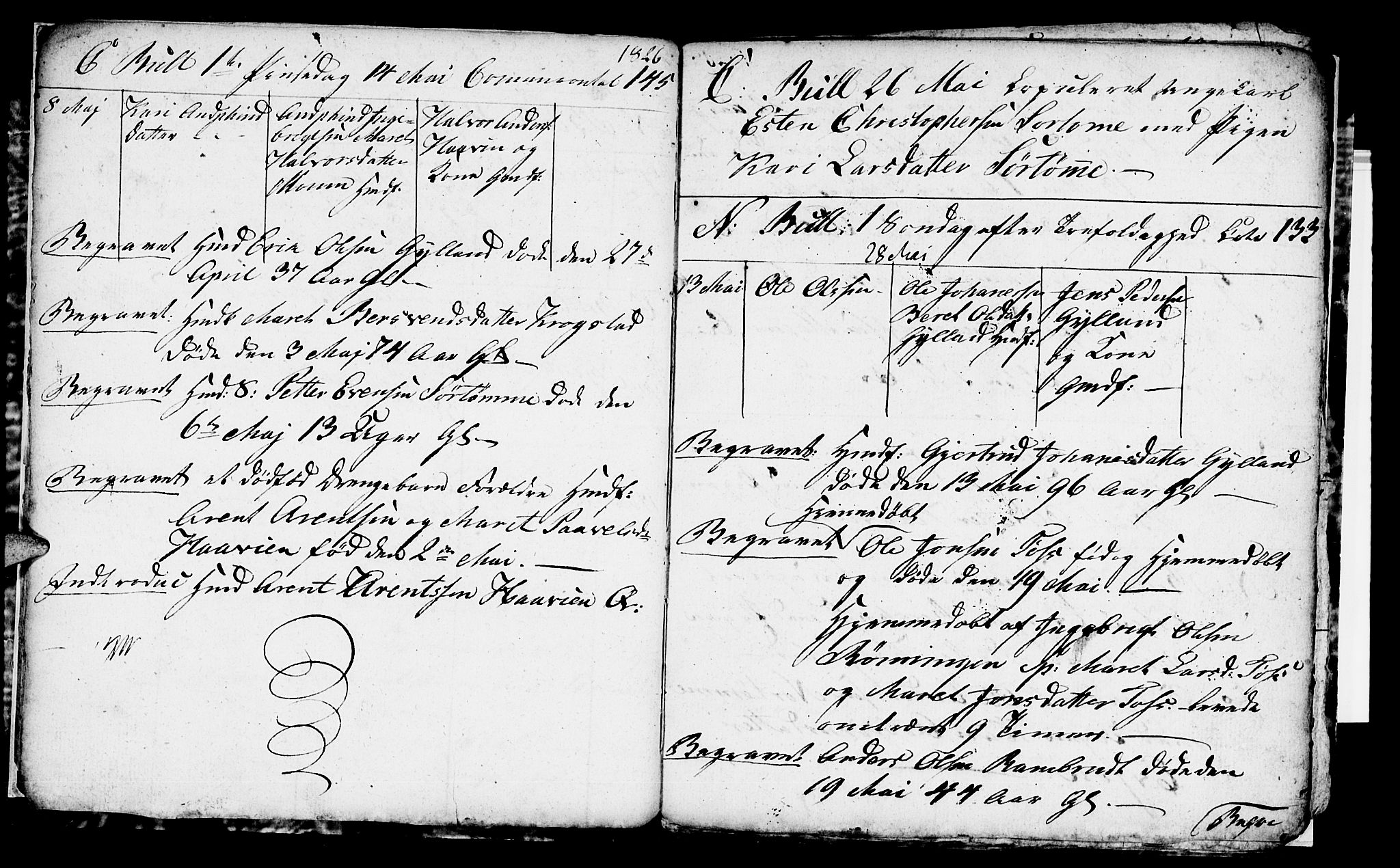 Ministerialprotokoller, klokkerbøker og fødselsregistre - Sør-Trøndelag, AV/SAT-A-1456/692/L1109: Parish register (copy) no. 692C04, 1825-1827