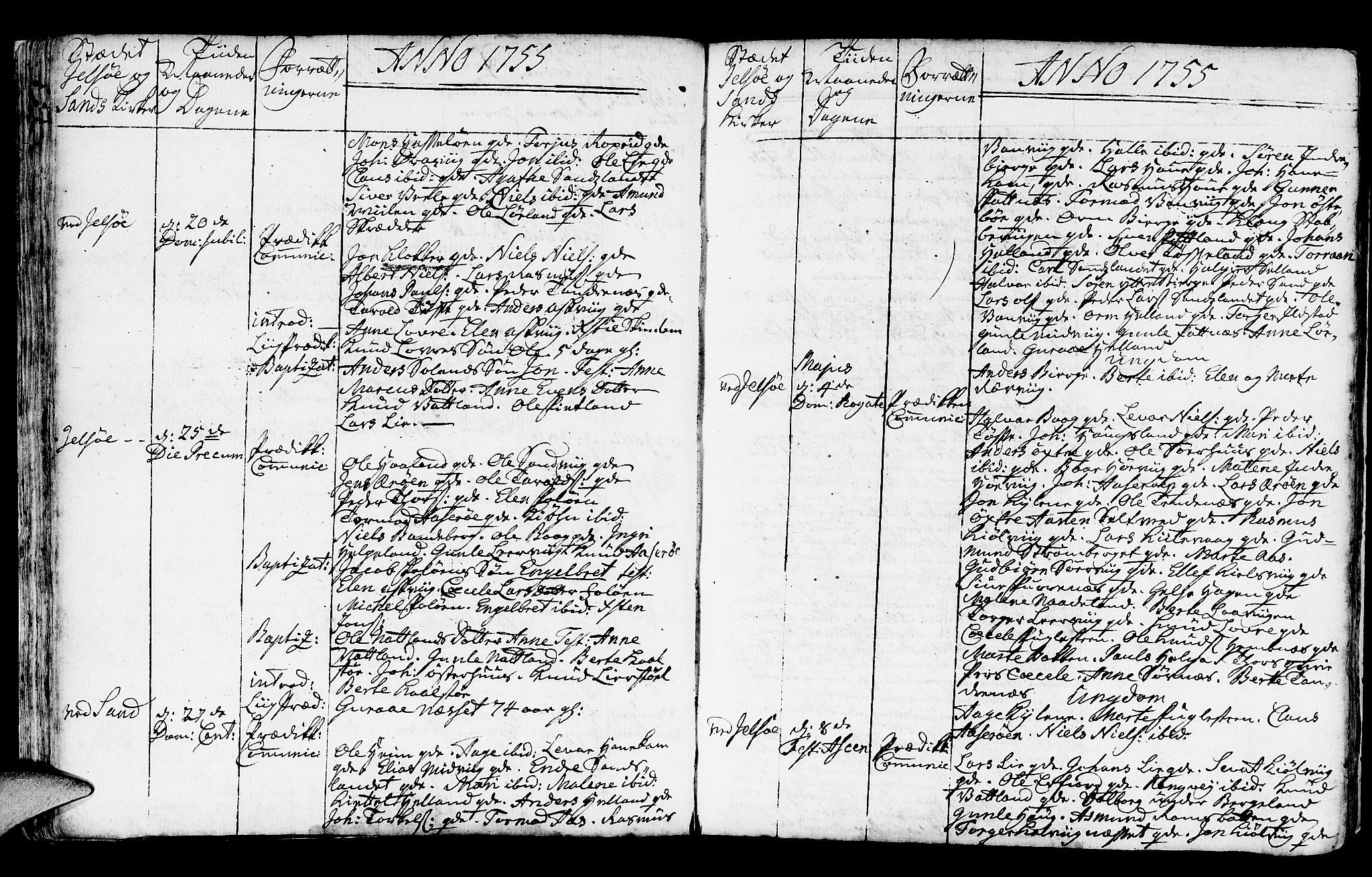 Jelsa sokneprestkontor, AV/SAST-A-101842/01/IV: Parish register (official) no. A 2, 1753-1767