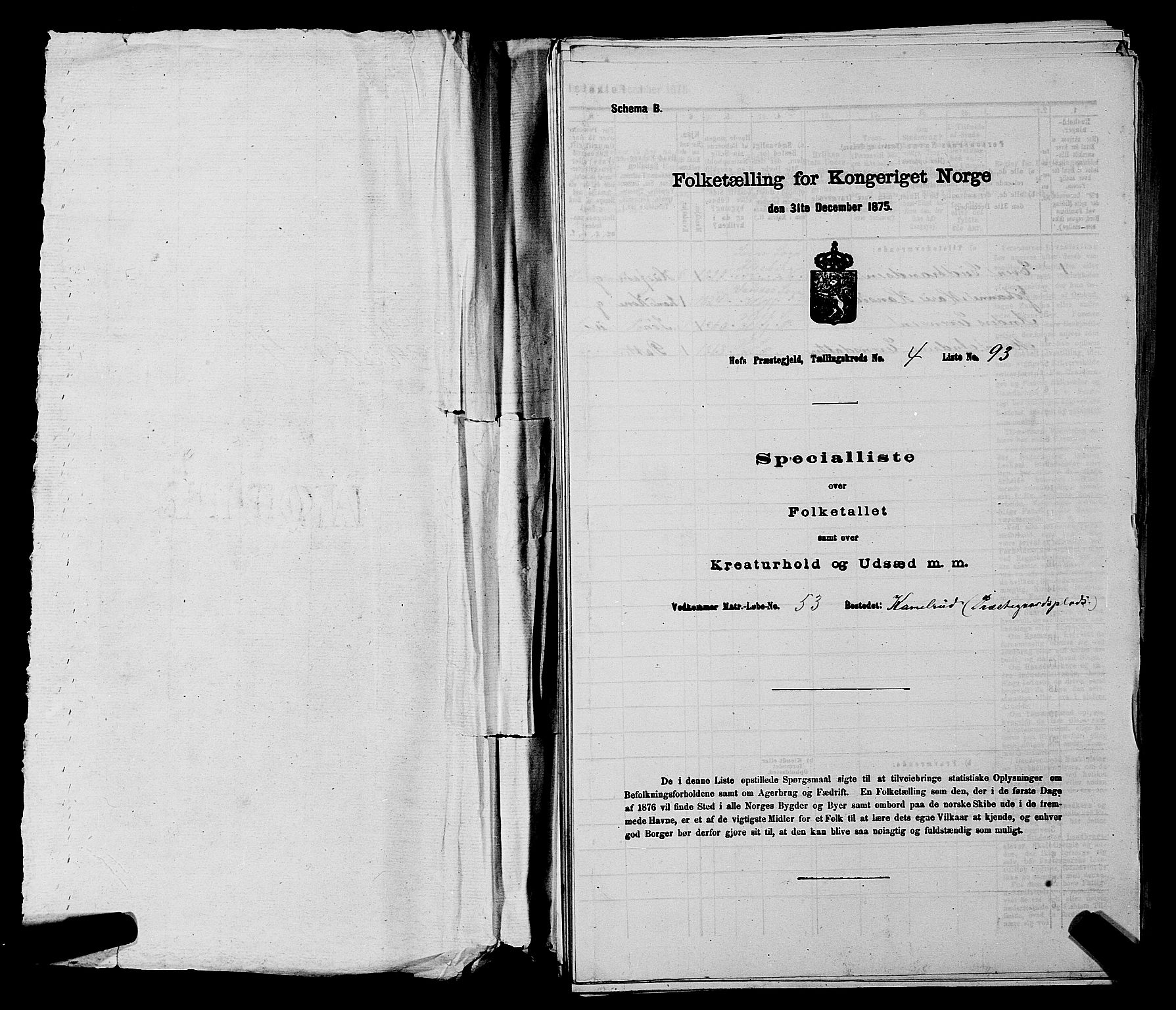 SAKO, 1875 census for 0714P Hof, 1875, p. 487