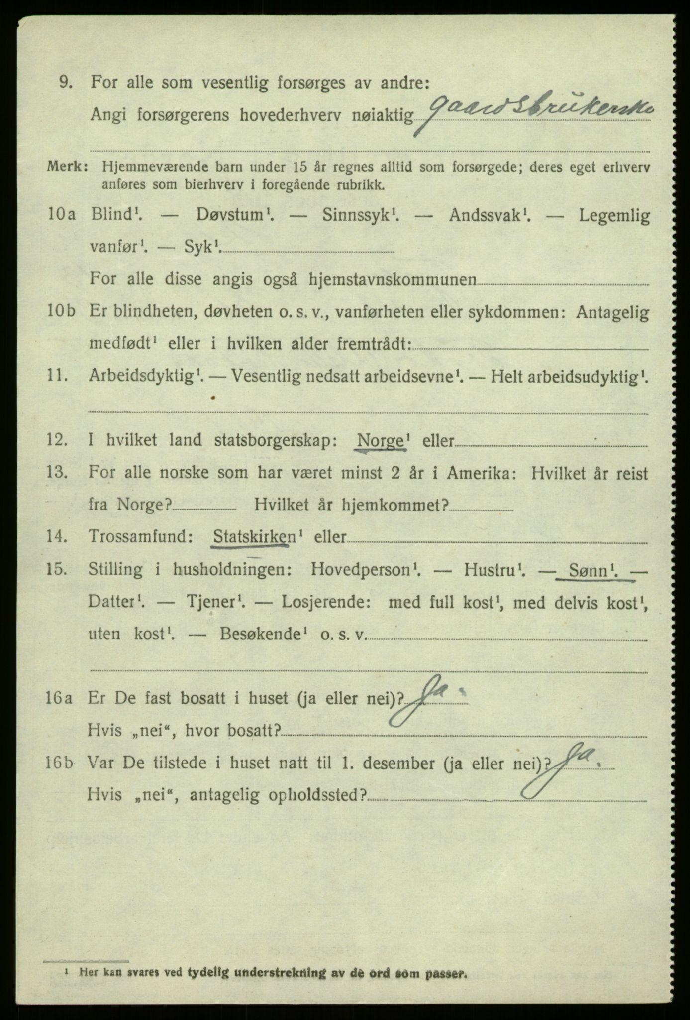 SAB, 1920 census for Fjaler, 1920, p. 7798