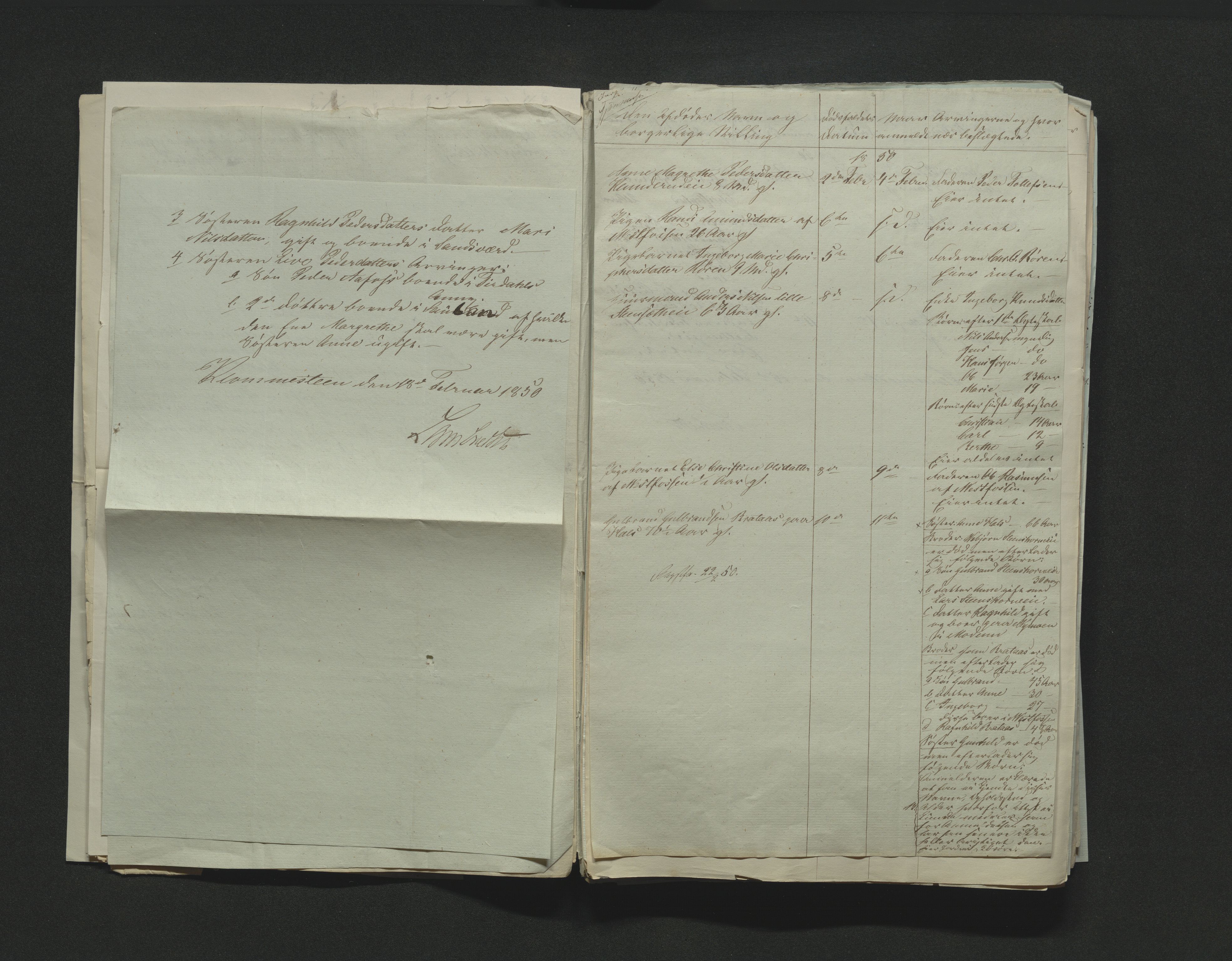 Eiker, Modum og Sigdal sorenskriveri, AV/SAKO-A-123/H/Ha/Hab/L0008: Dødsfallsmeldinger, 1850-1853