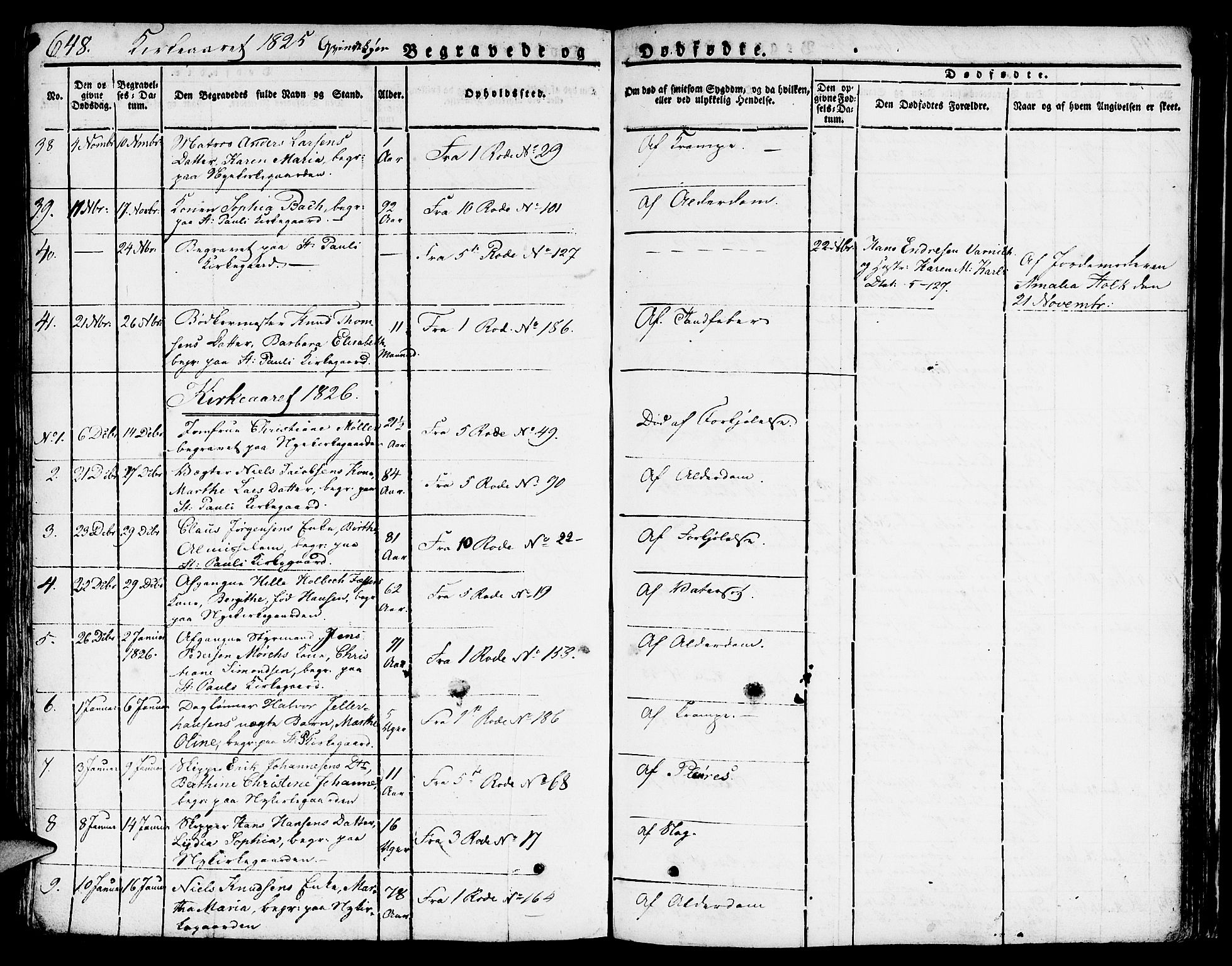 Nykirken Sokneprestembete, SAB/A-77101/H/Hab: Parish register (copy) no. A 5II, 1821-1843, p. 648