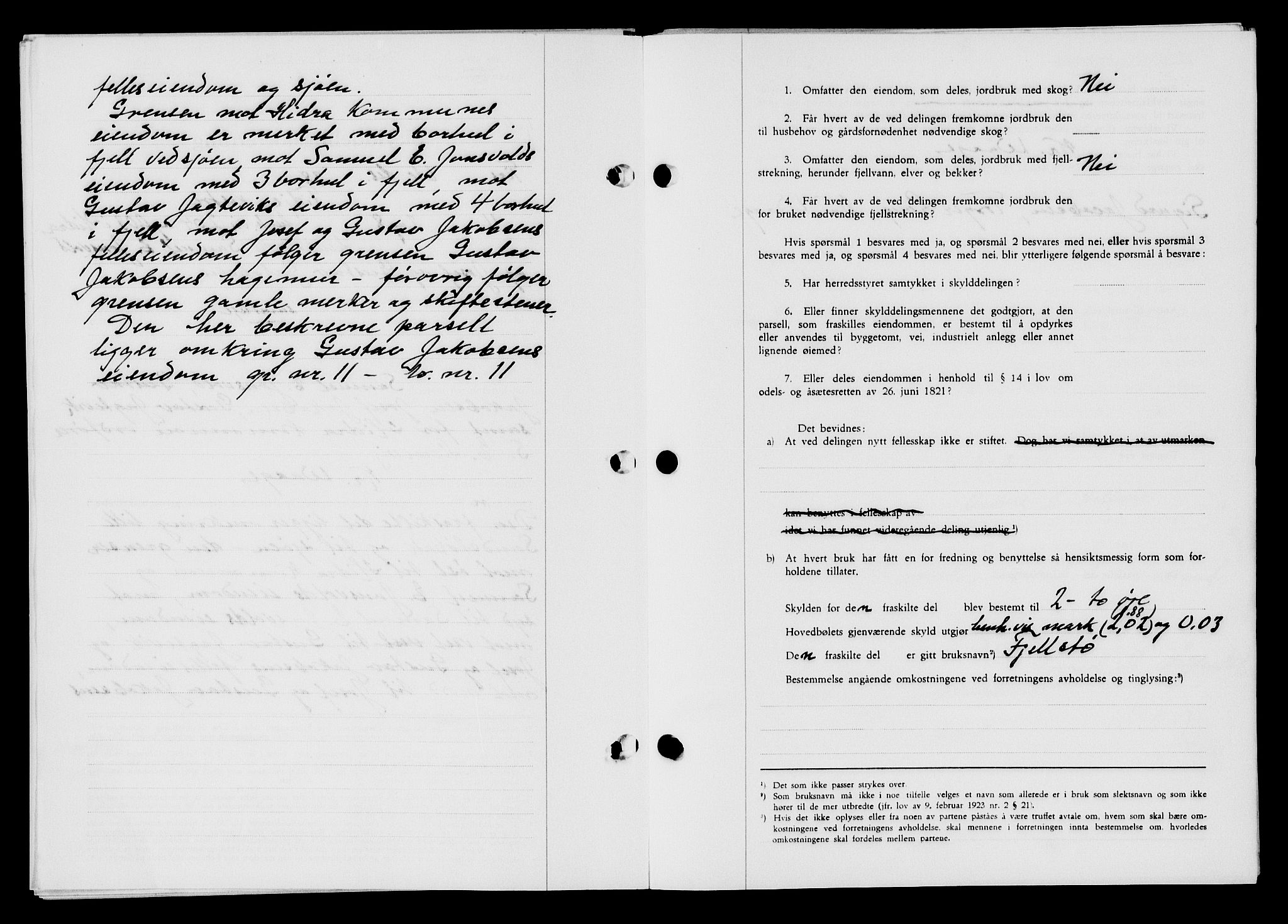 Flekkefjord sorenskriveri, SAK/1221-0001/G/Gb/Gba/L0054: Mortgage book no. A-2, 1937-1938, Diary no: : 746/1938