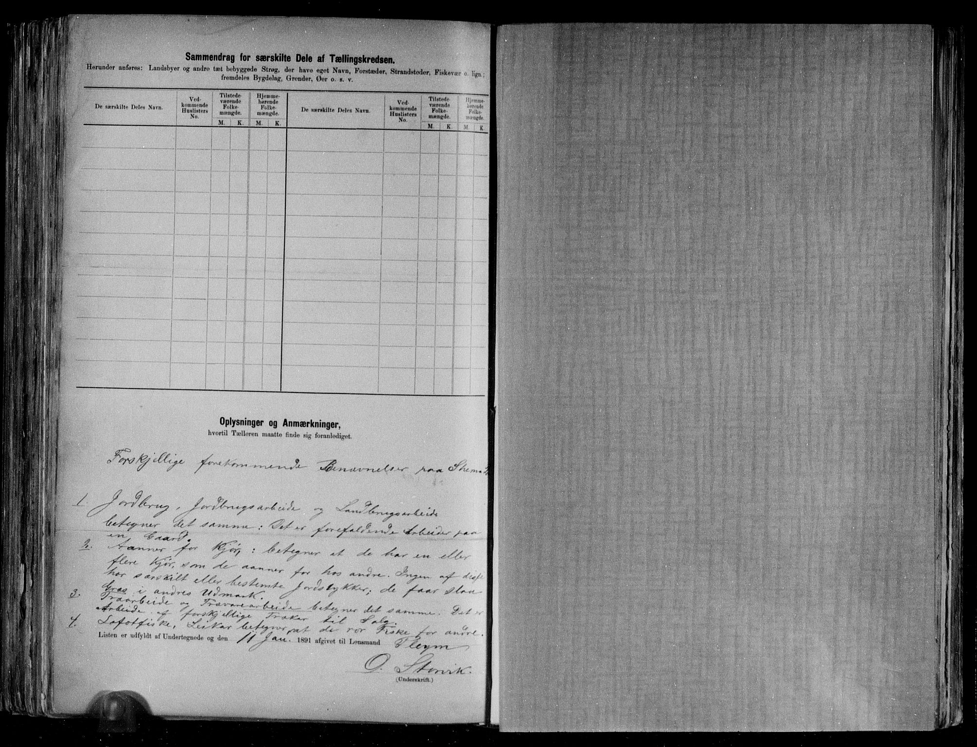 RA, 1891 census for 1832 Hemnes, 1891, p. 30