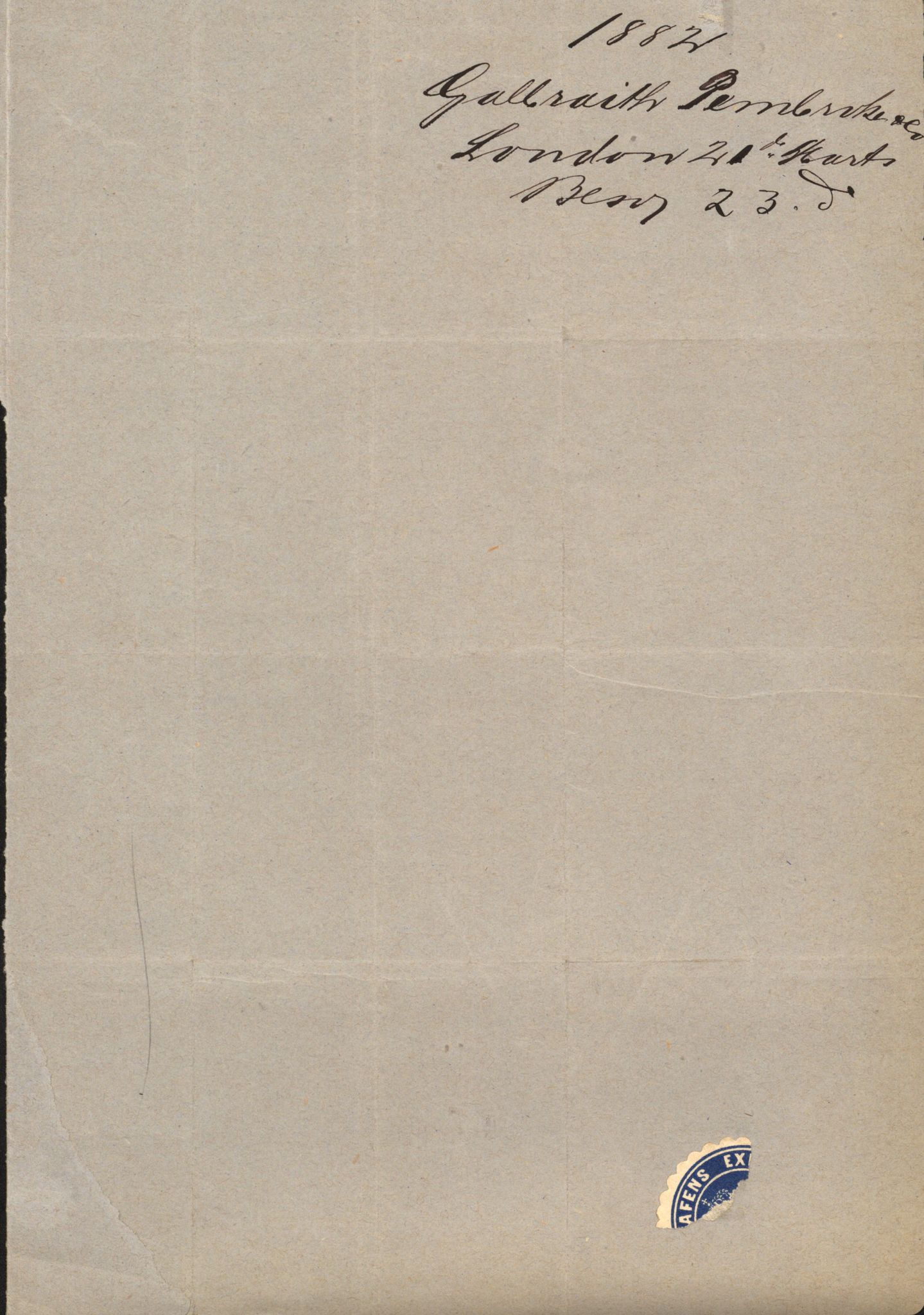 Pa 63 - Østlandske skibsassuranceforening, VEMU/A-1079/G/Ga/L0014/0010: Havaridokumenter / Solveig, Spes & Fides, Framnes, Fosna, 1882, p. 78