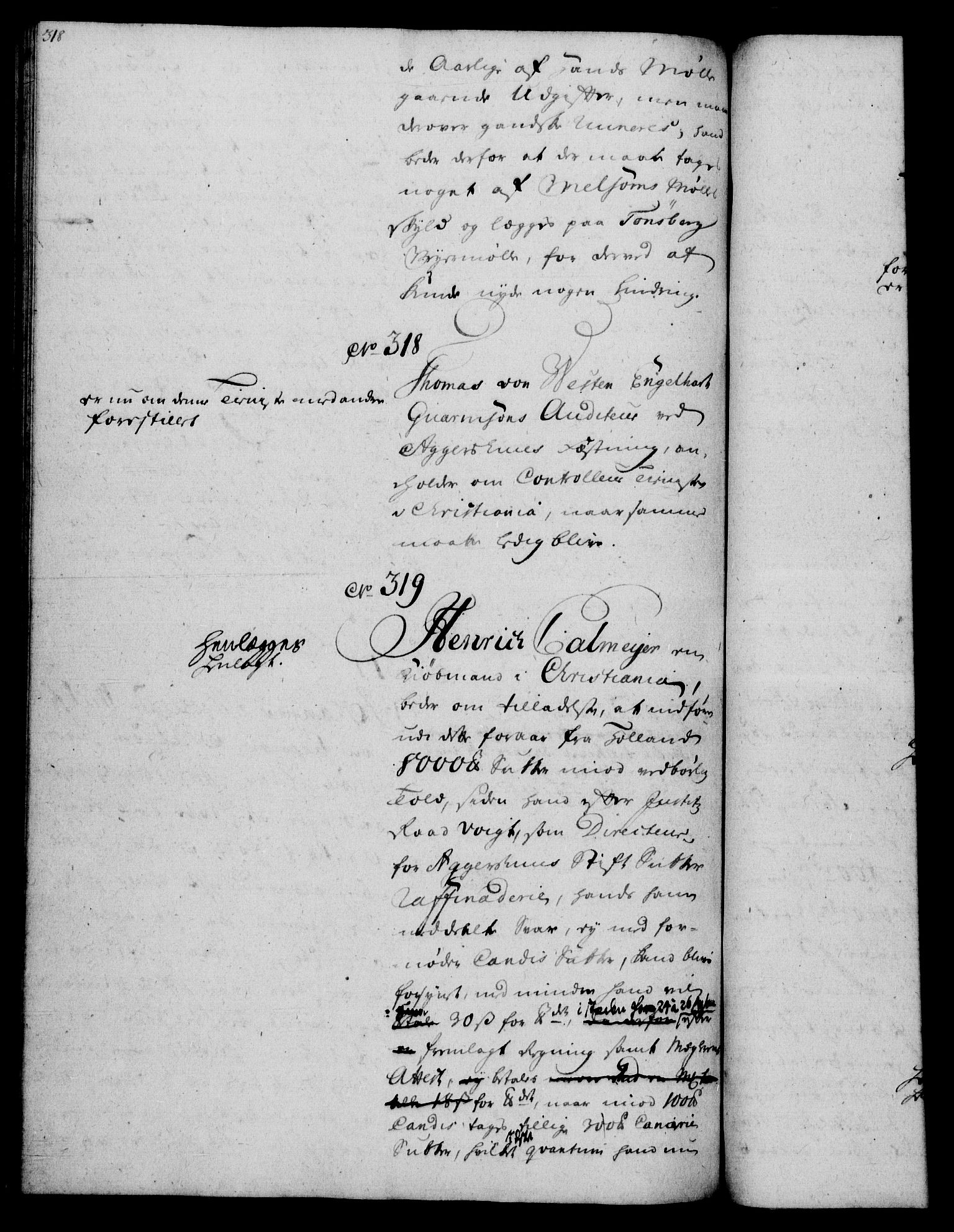 Rentekammeret, Kammerkanselliet, RA/EA-3111/G/Gh/Gha/L0033: Norsk ekstraktmemorialprotokoll (merket RK 53.78), 1755-1756, p. 318