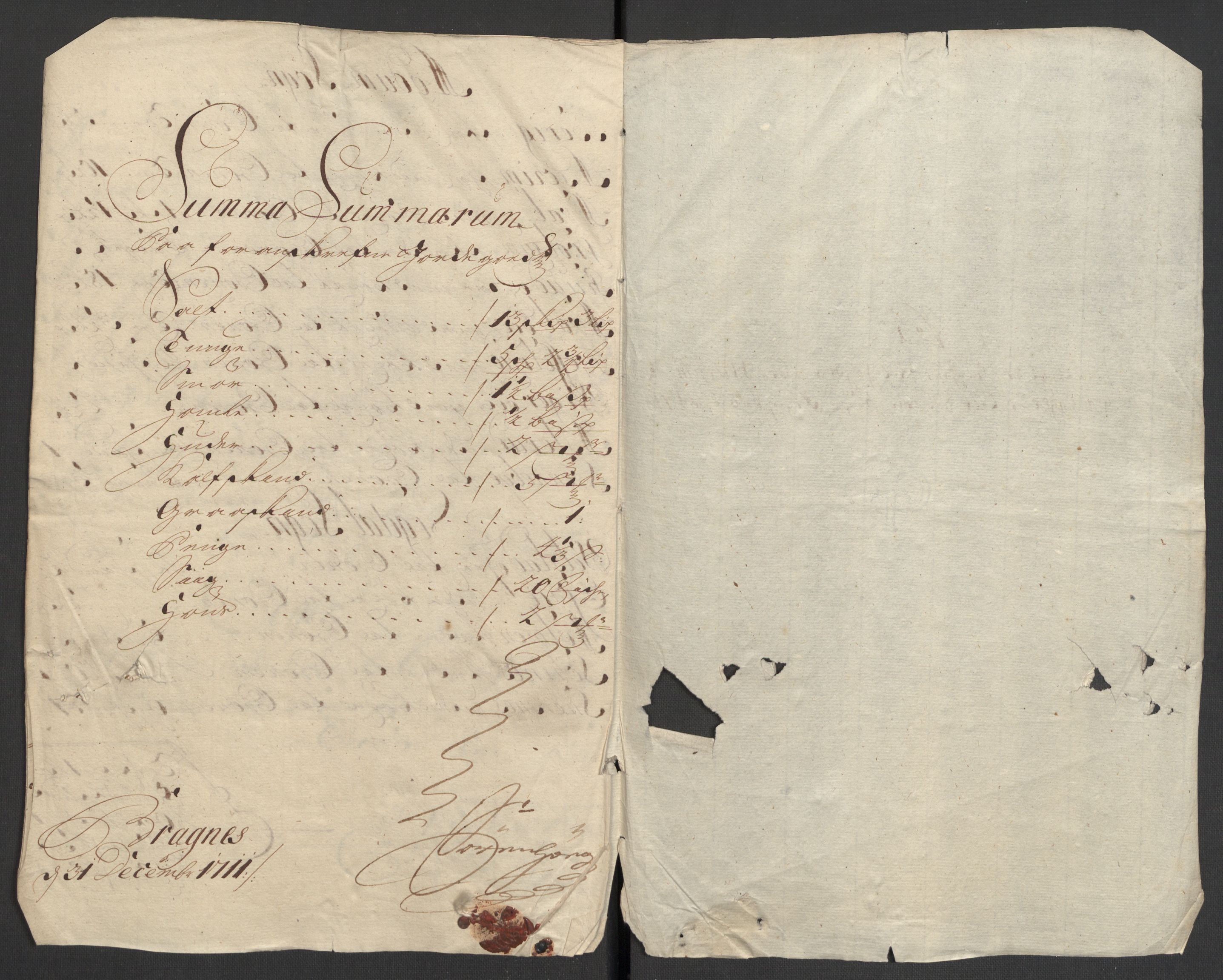 Rentekammeret inntil 1814, Reviderte regnskaper, Fogderegnskap, AV/RA-EA-4092/R31/L1705: Fogderegnskap Hurum, Røyken, Eiker, Lier og Buskerud, 1711, p. 22