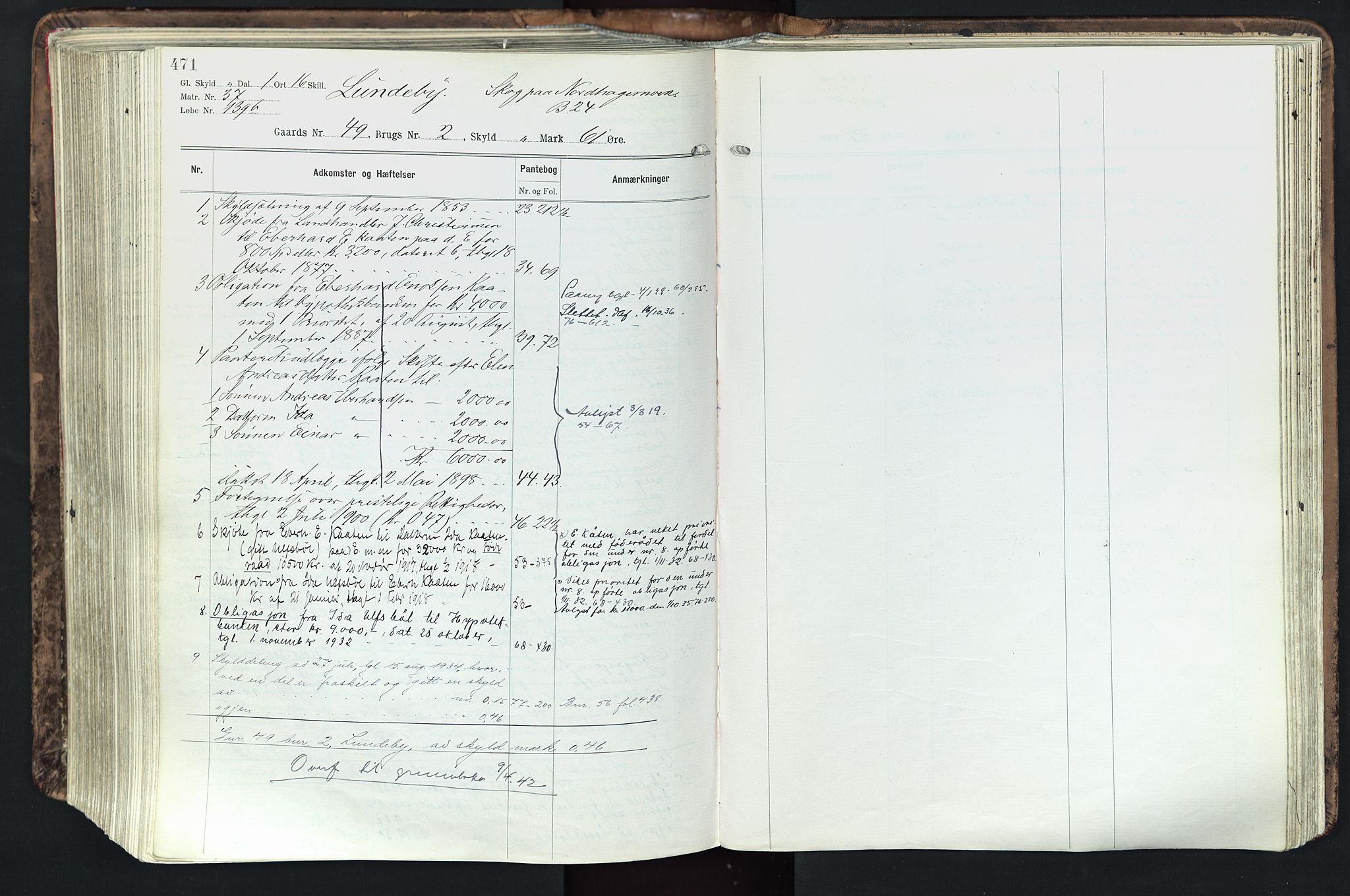 Solør tingrett, AV/SAH-TING-008/H/Ha/Hak/L0003: Mortgage register no. III, 1900-1935, p. 471