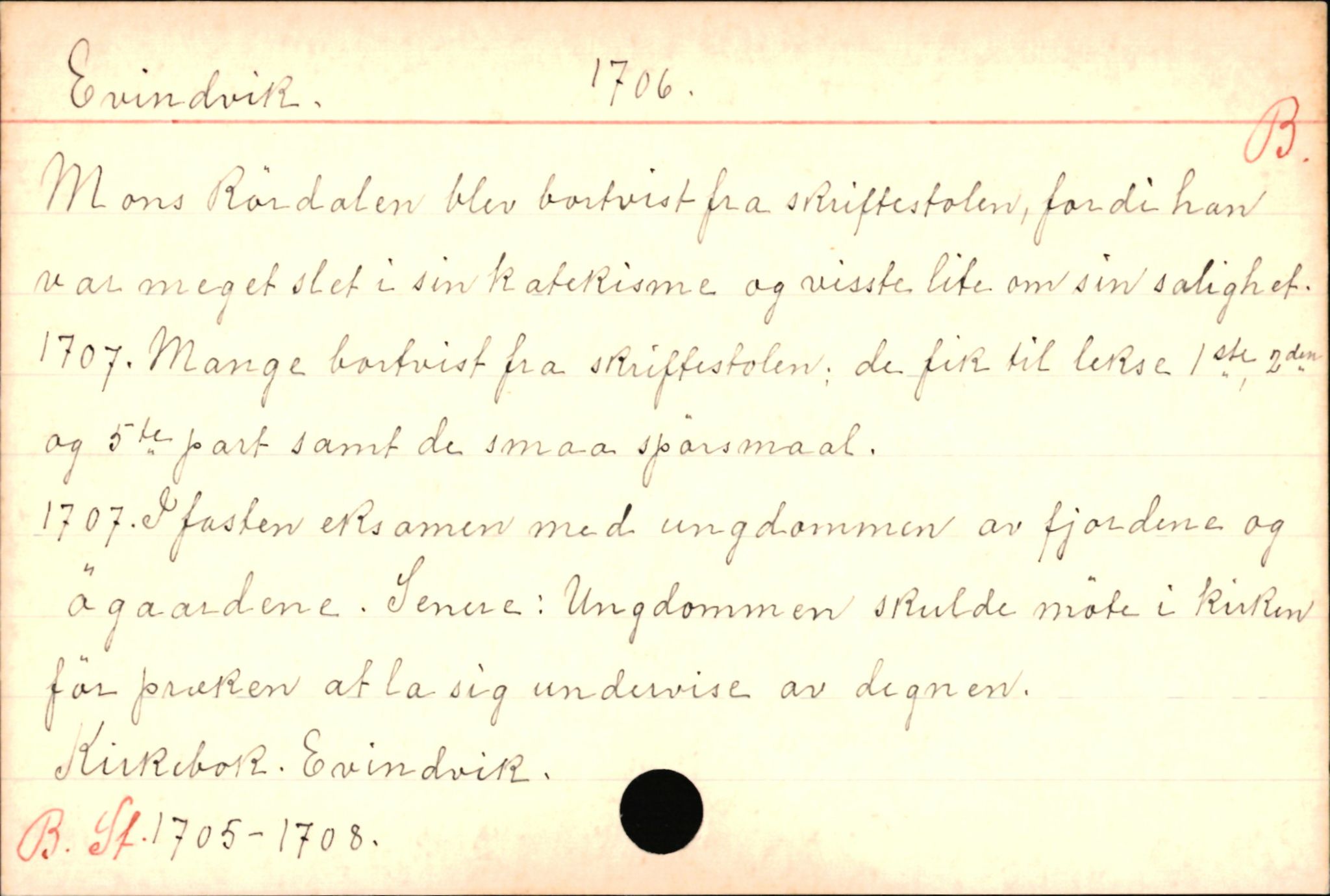 Haugen, Johannes - lærer, AV/SAB-SAB/PA-0036/01/L0001: Om klokkere og lærere, 1521-1904, p. 7888