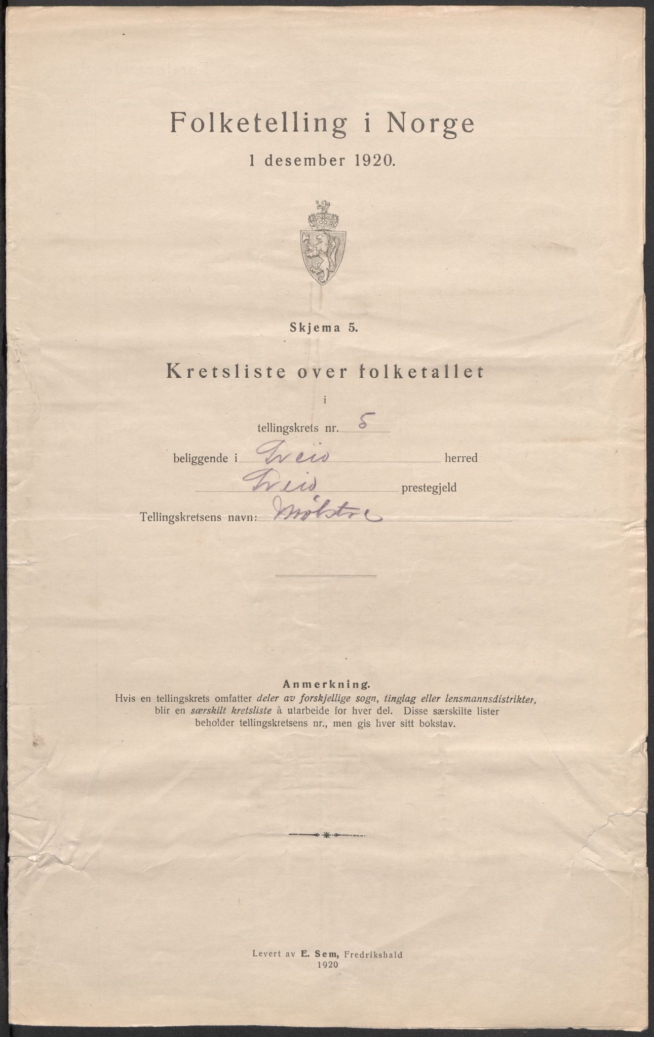 SAB, 1920 census for Sveio, 1920, p. 17