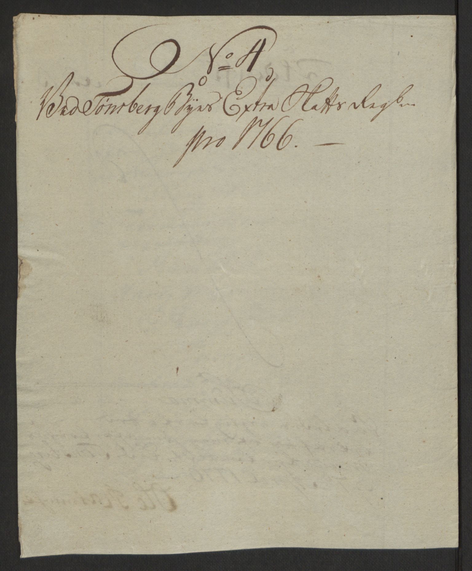 Rentekammeret inntil 1814, Reviderte regnskaper, Byregnskaper, AV/RA-EA-4066/R/Rh/L0162/0001: [H4] Kontribusjonsregnskap / Ekstraskatt, Tønsberg, 1762-1772, p. 252