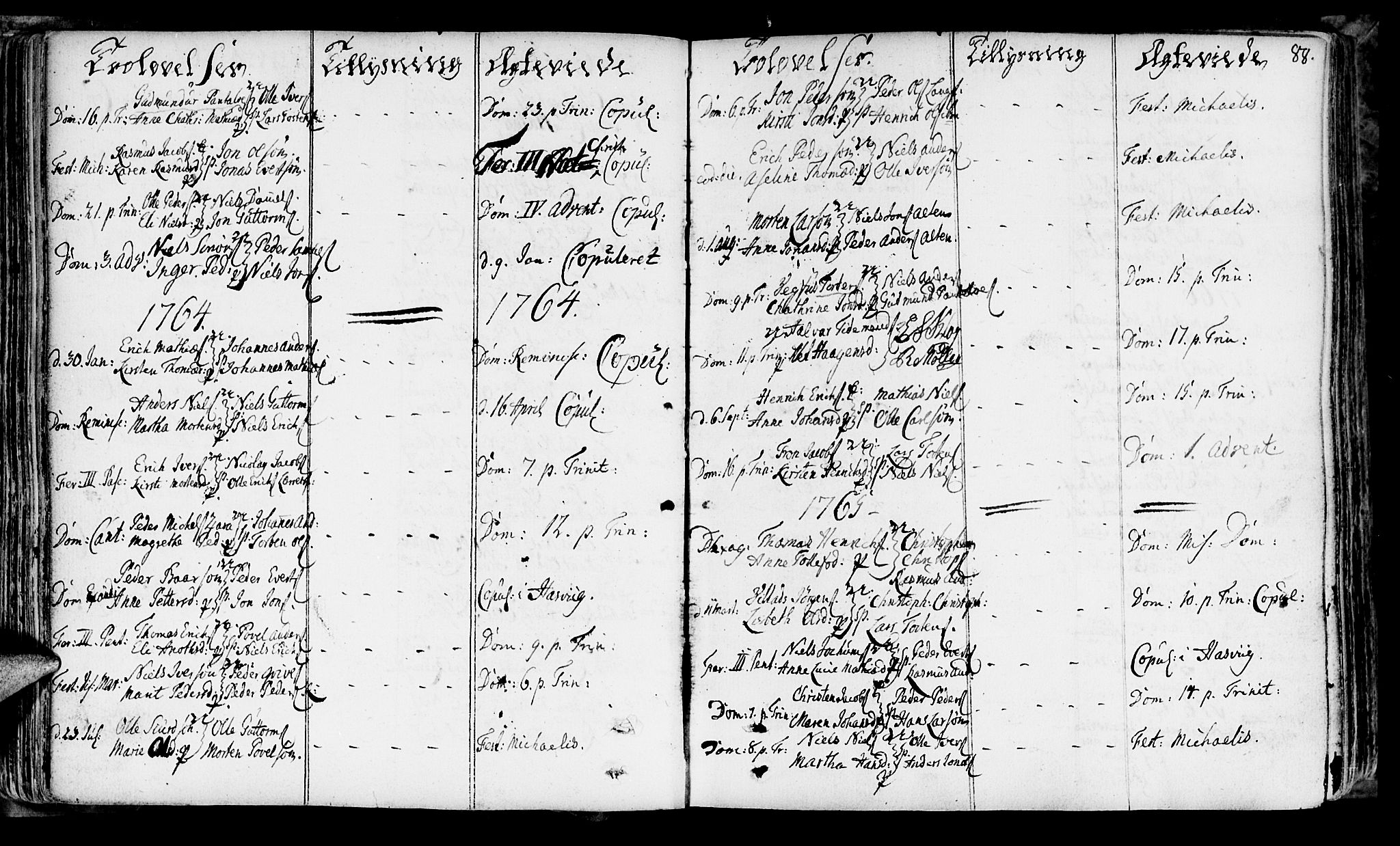Talvik sokneprestkontor, SATØ/S-1337/H/Ha/L0004kirke: Parish register (official) no. 4, 1752-1772, p. 88
