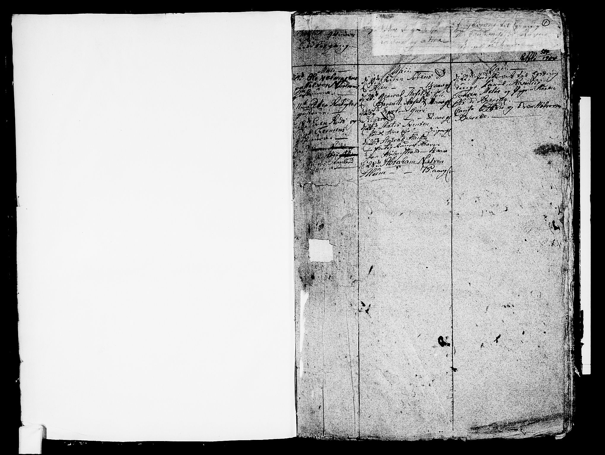 Hedrum kirkebøker, SAKO/A-344/G/Ga/L0002: Parish register (copy) no. I 2, 1803-1817, p. 1