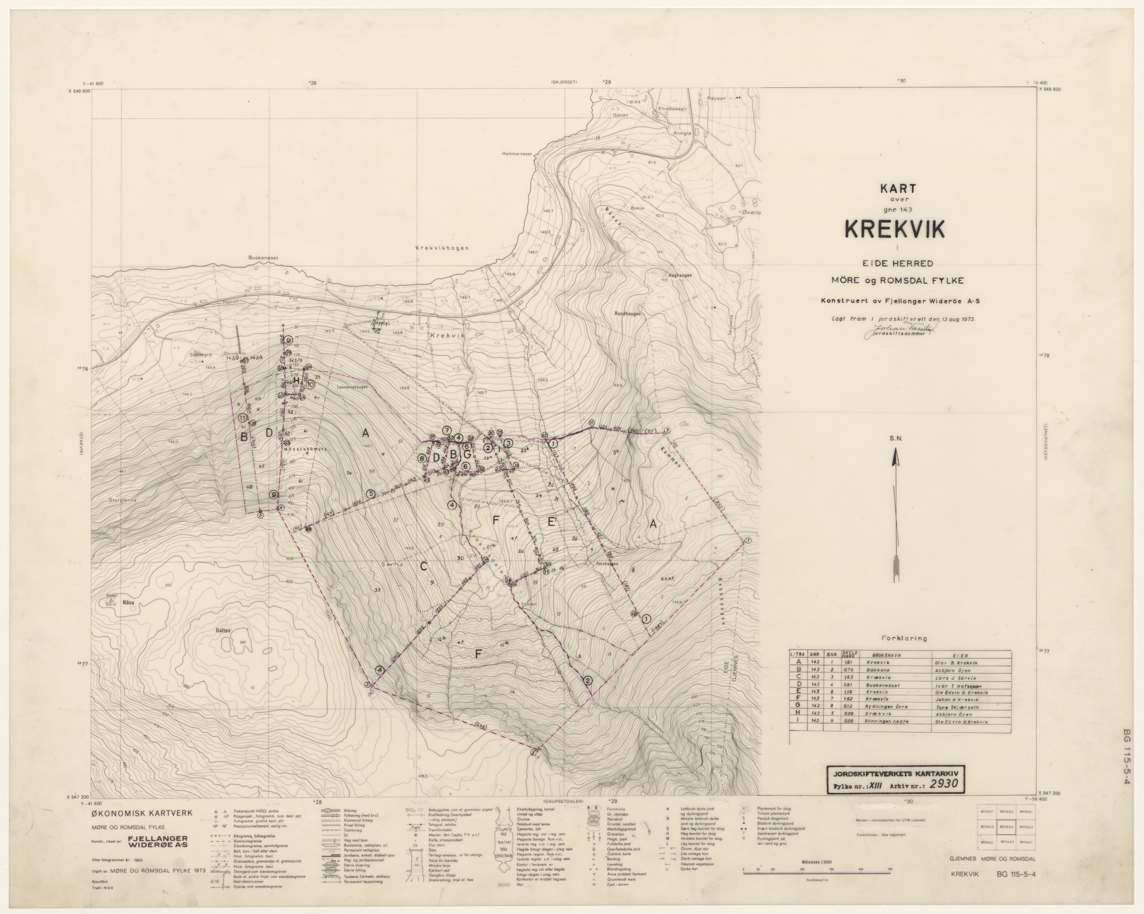 Jordskifteverkets kartarkiv, RA/S-3929/T, 1859-1988, p. 3697