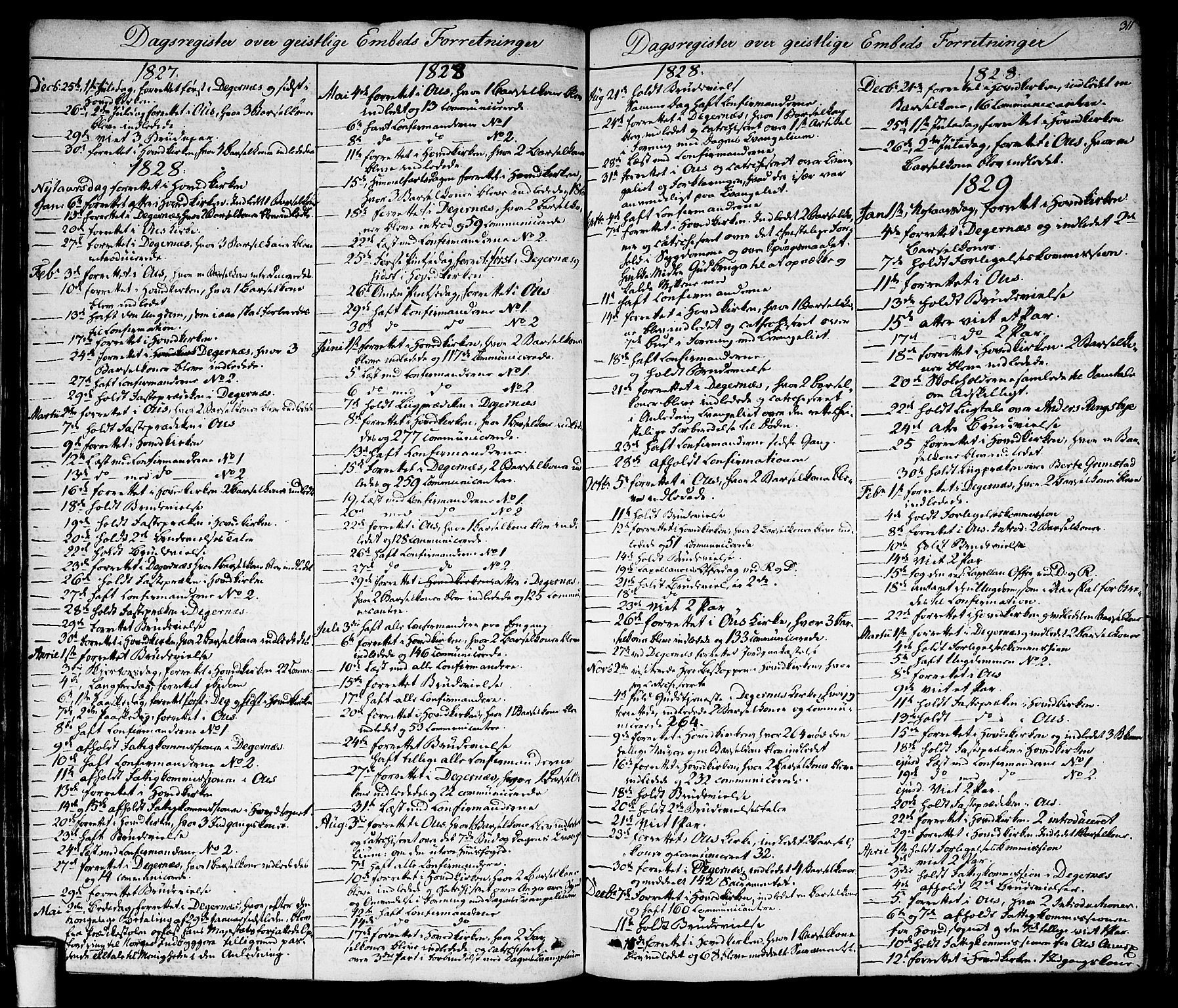 Rakkestad prestekontor Kirkebøker, SAO/A-2008/F/Fa/L0007: Parish register (official) no. I 7, 1825-1841, p. 311