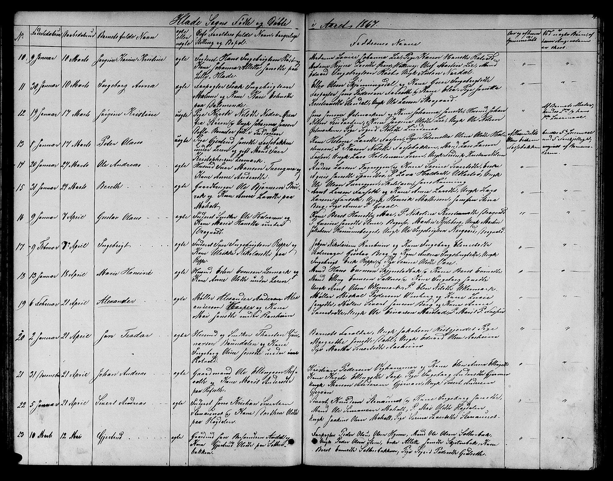 Ministerialprotokoller, klokkerbøker og fødselsregistre - Sør-Trøndelag, SAT/A-1456/606/L0311: Parish register (copy) no. 606C07, 1860-1877, p. 55