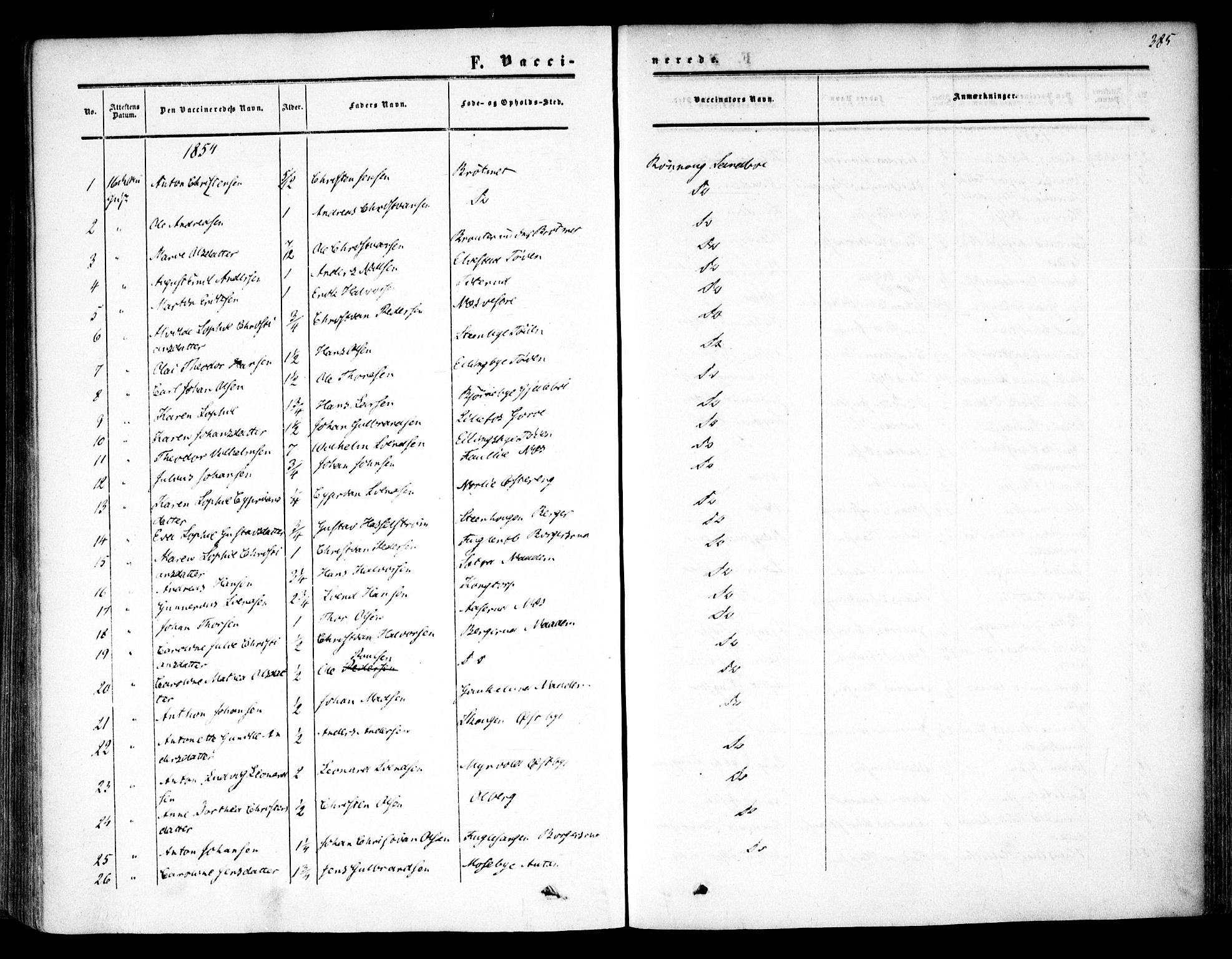 Høland prestekontor Kirkebøker, AV/SAO-A-10346a/F/Fa/L0010: Parish register (official) no. I 10, 1854-1861, p. 385