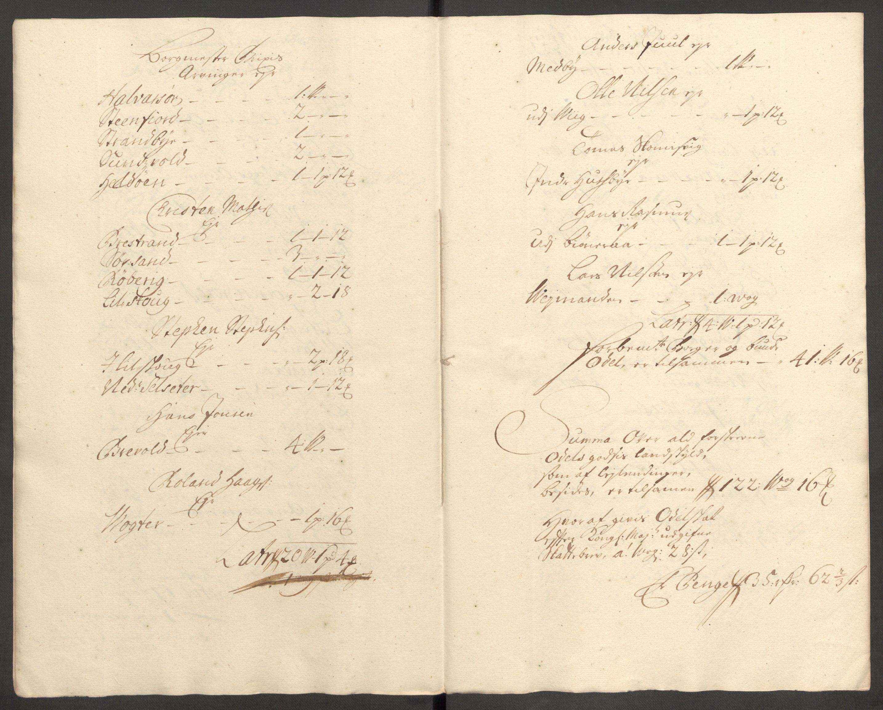 Rentekammeret inntil 1814, Reviderte regnskaper, Fogderegnskap, AV/RA-EA-4092/R68/L4757: Fogderegnskap Senja og Troms, 1708-1710, p. 193