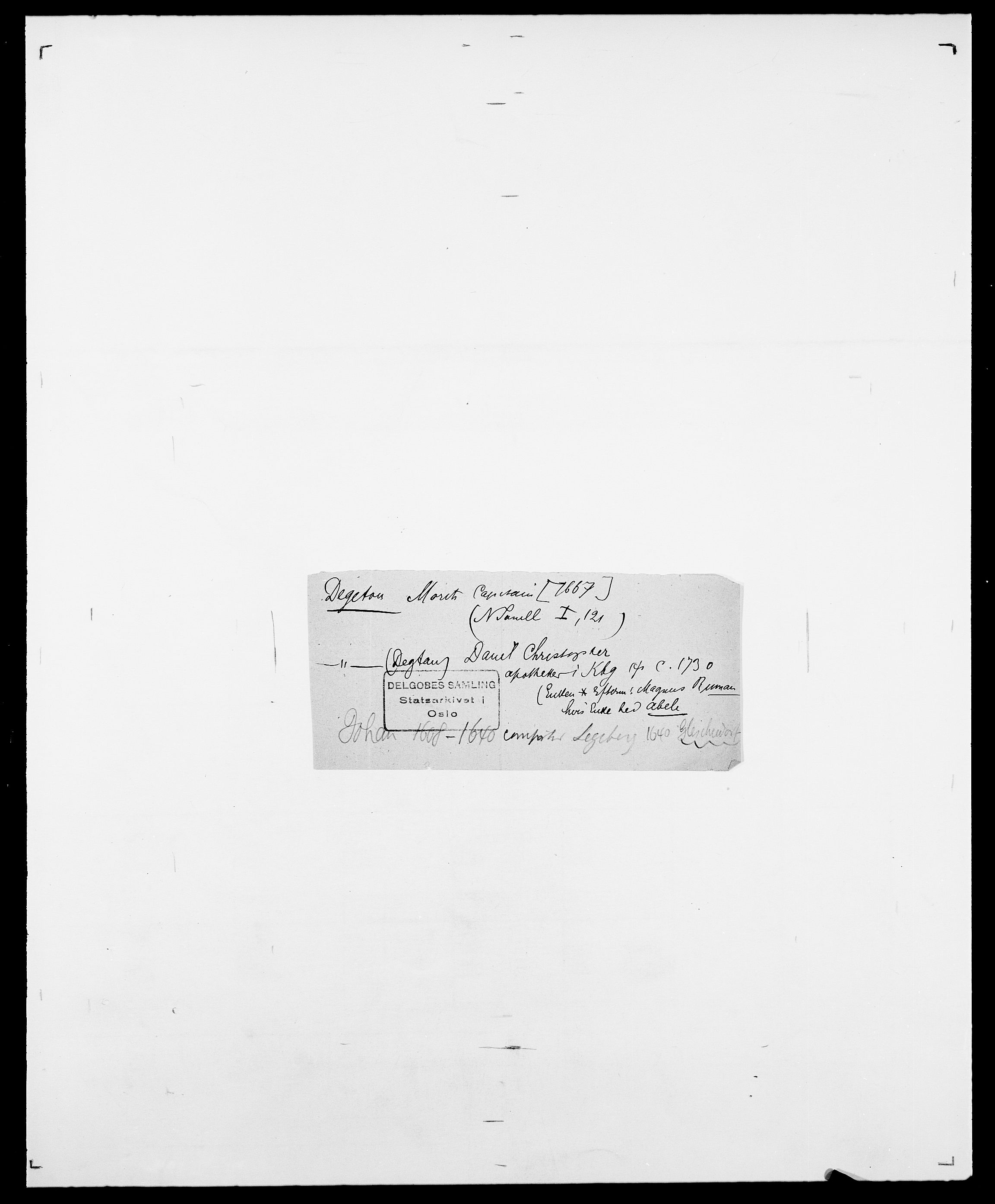 Delgobe, Charles Antoine - samling, SAO/PAO-0038/D/Da/L0009: Dahl - v. Düren, p. 428