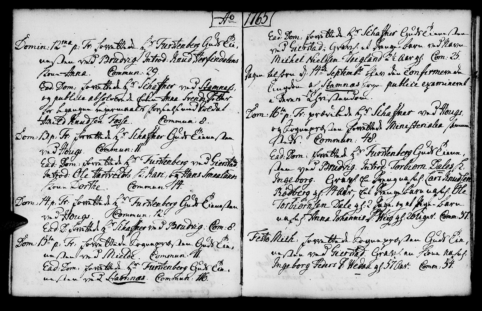 Haus sokneprestembete, SAB/A-75601/H/Haa: Parish register (official) no. A 7, 1748-1766, p. 171
