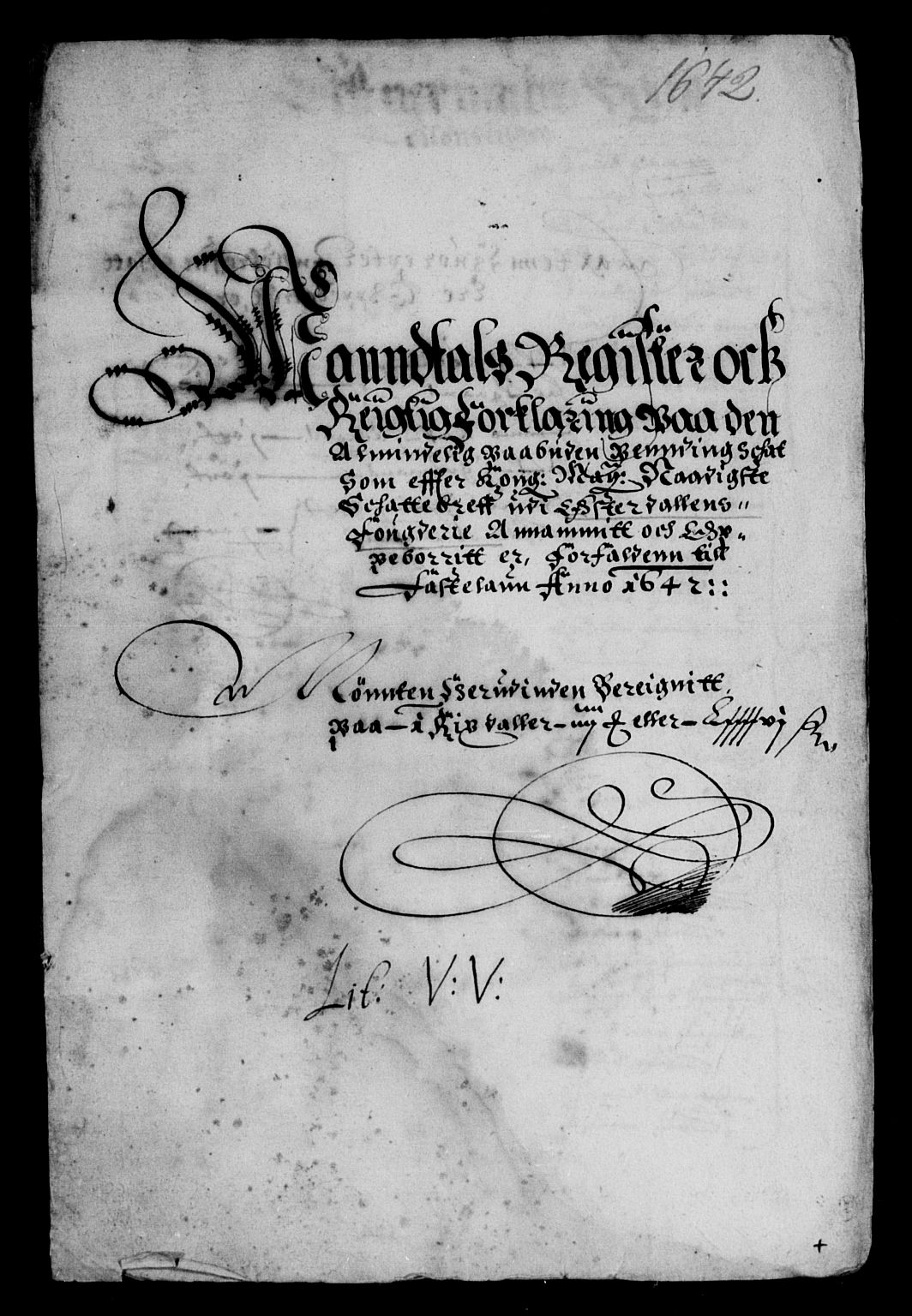 Rentekammeret inntil 1814, Reviderte regnskaper, Lensregnskaper, AV/RA-EA-5023/R/Rb/Rbw/L0071: Trondheim len, 1640-1642