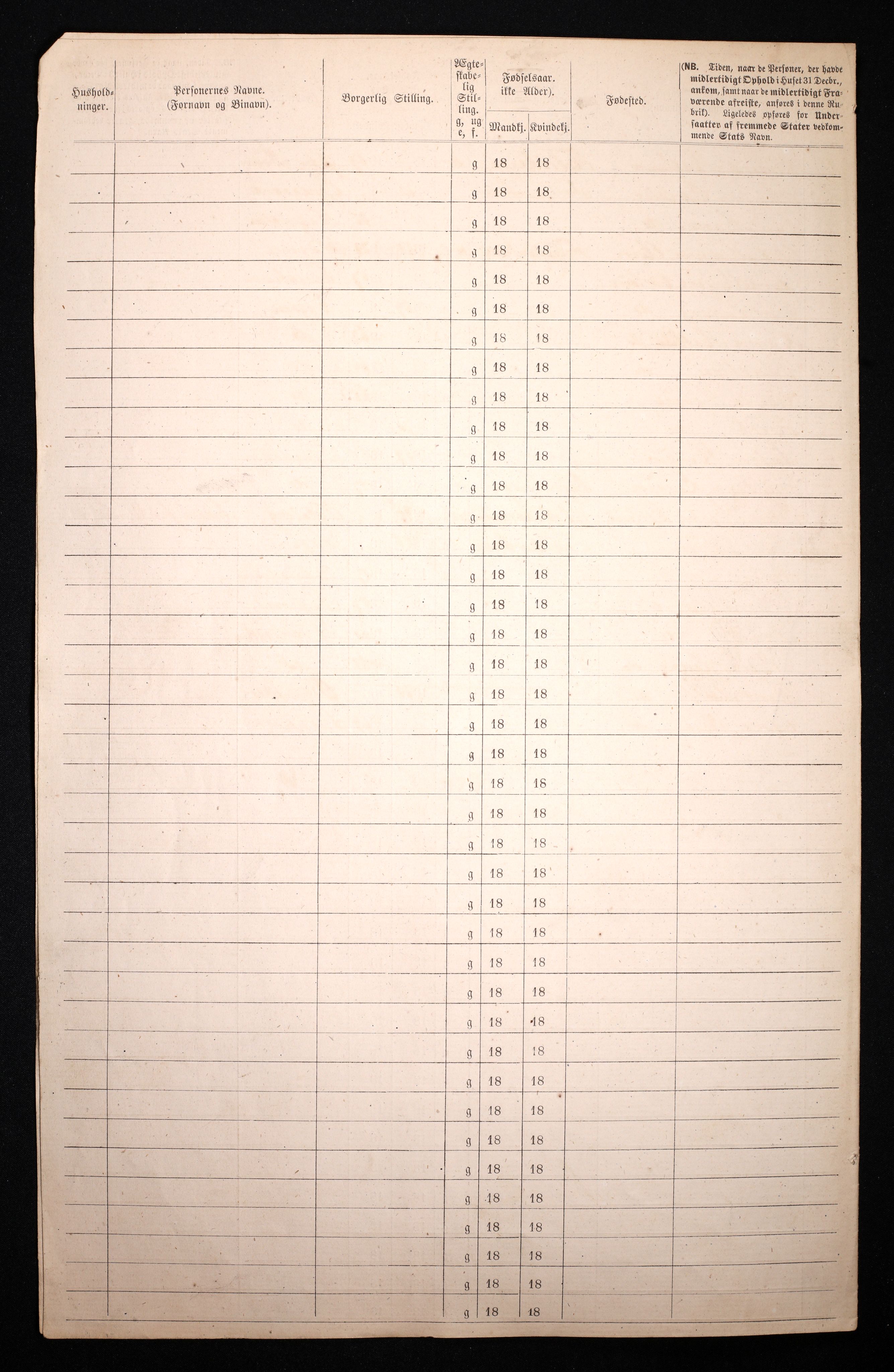 RA, 1870 census for 0301 Kristiania, 1870, p. 3147