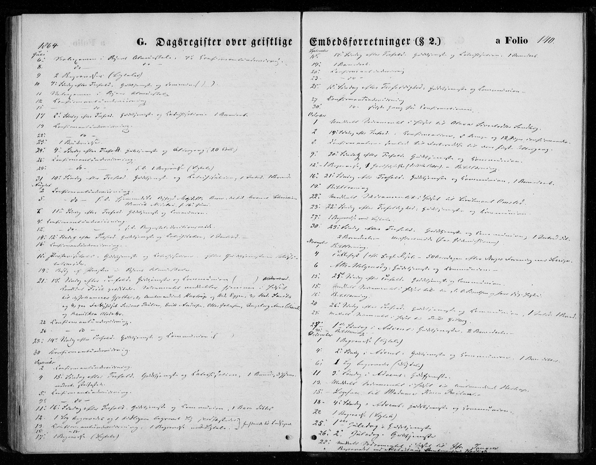 Ministerialprotokoller, klokkerbøker og fødselsregistre - Nord-Trøndelag, AV/SAT-A-1458/720/L0186: Parish register (official) no. 720A03, 1864-1874, p. 140