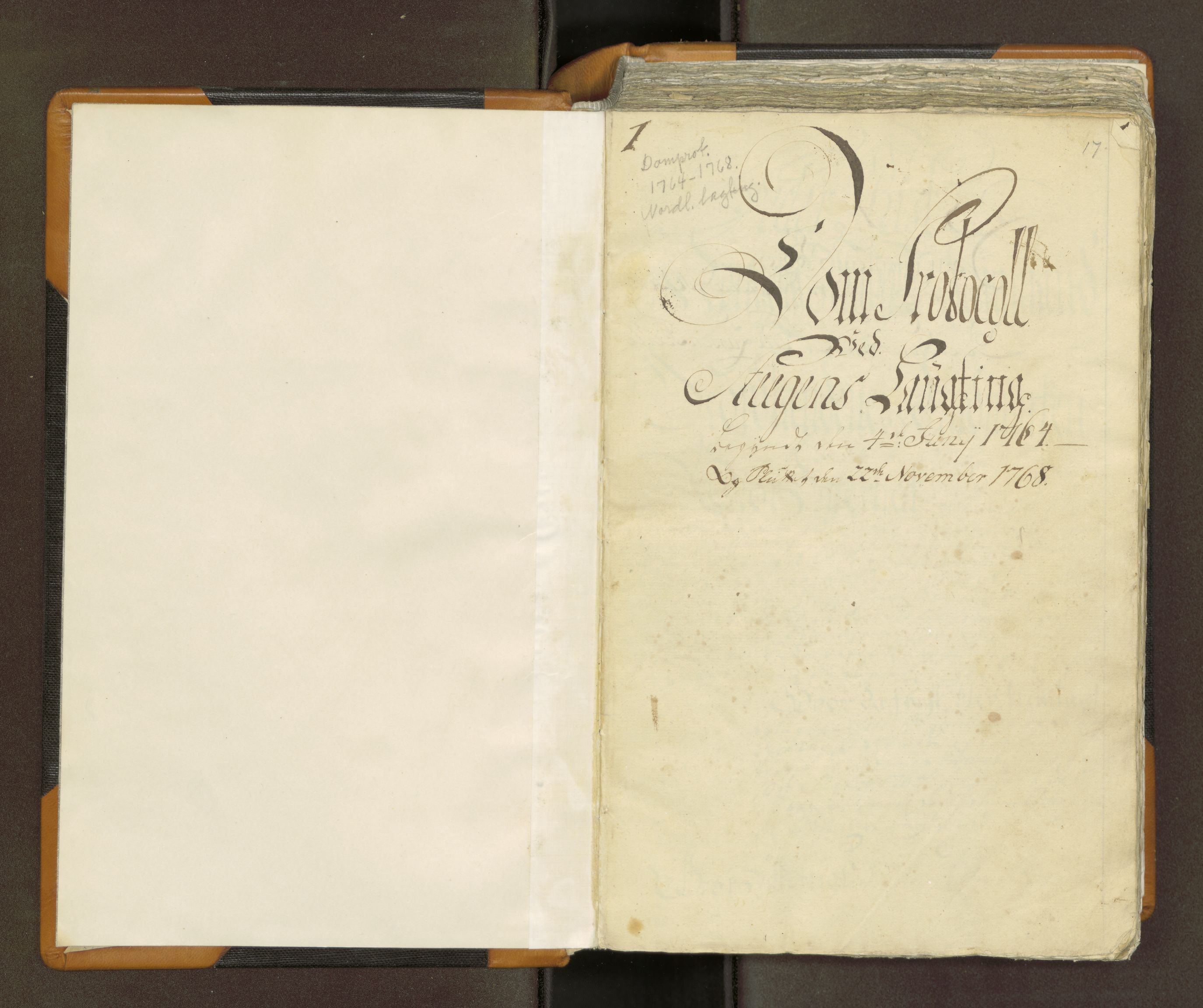 Nordland og Finnmarks lagstol, AV/SAT-A-5608/X/L0025: Domkopibok, 1764-1768