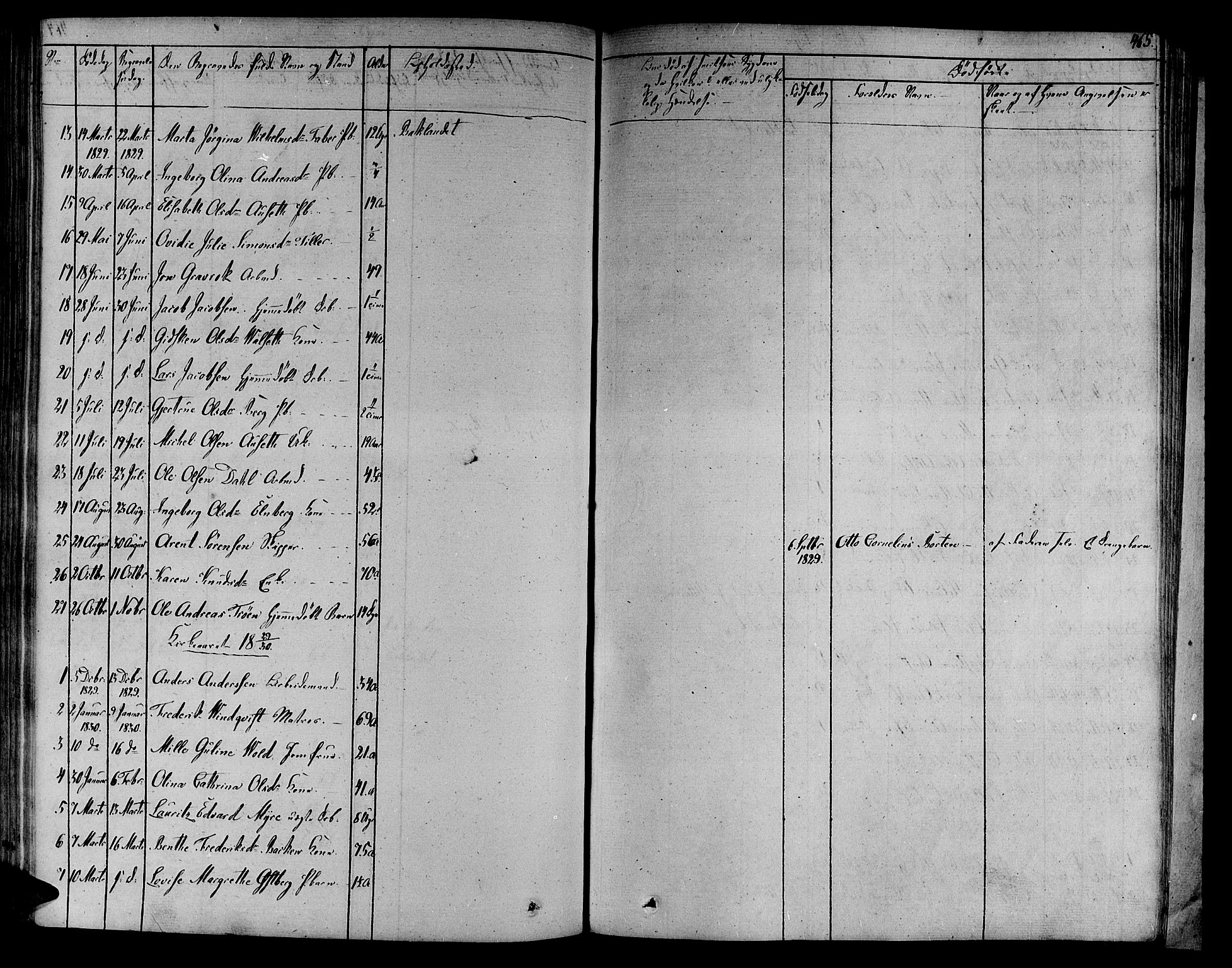 Ministerialprotokoller, klokkerbøker og fødselsregistre - Sør-Trøndelag, SAT/A-1456/606/L0287: Parish register (official) no. 606A04 /2, 1826-1840, p. 465