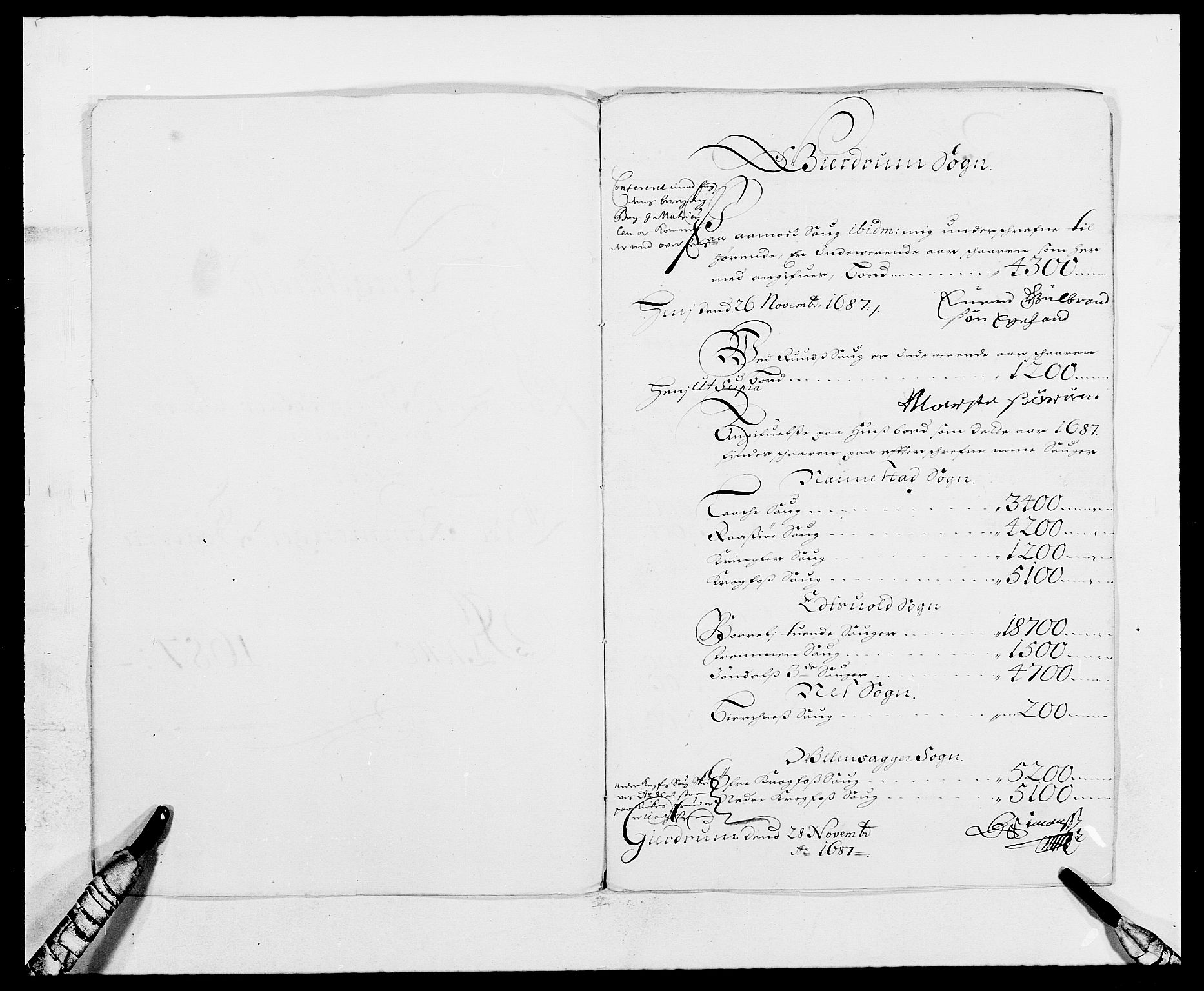 Rentekammeret inntil 1814, Reviderte regnskaper, Fogderegnskap, RA/EA-4092/R12/L0700: Fogderegnskap Øvre Romerike, 1687-1688, p. 161