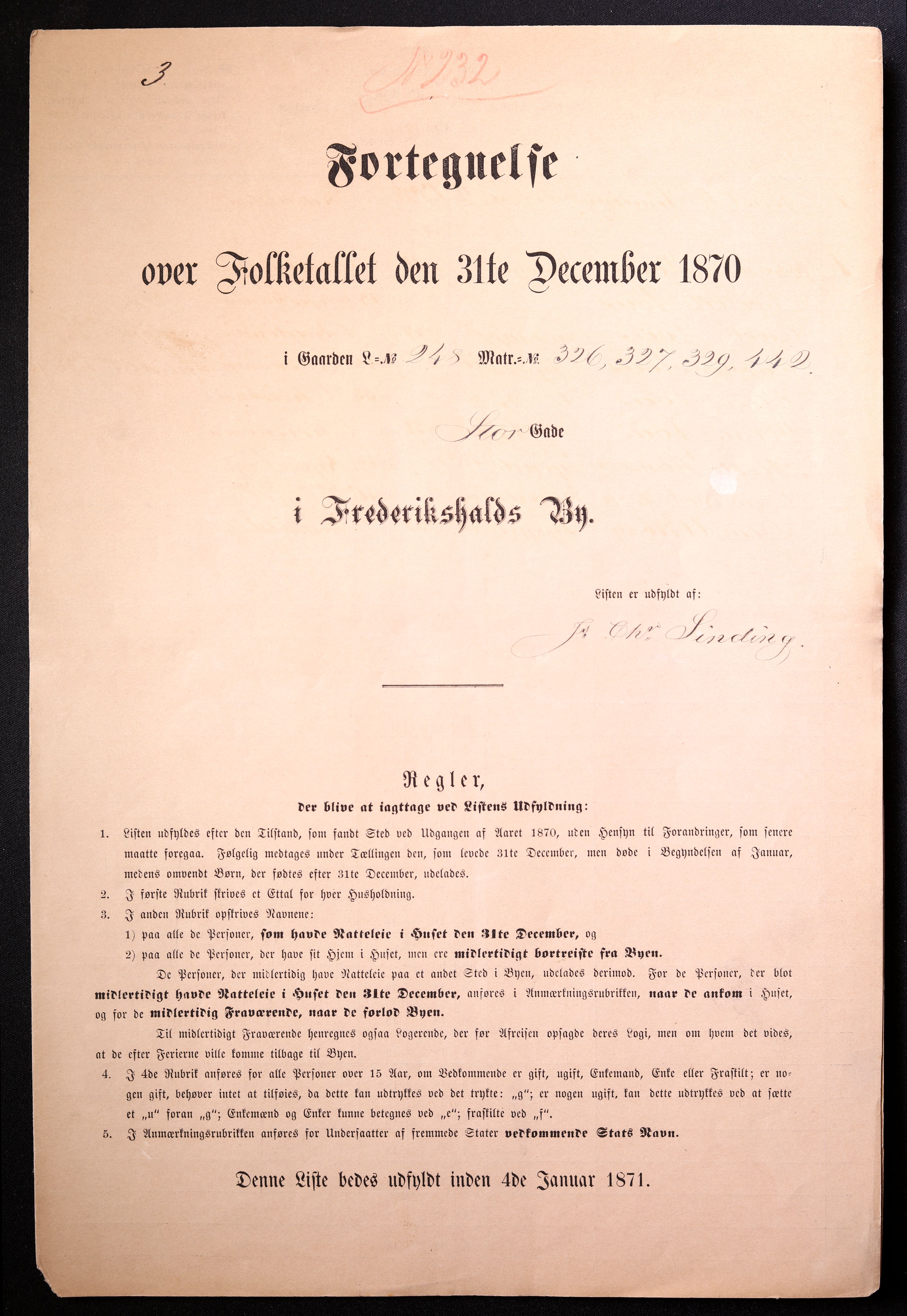 RA, 1870 census for 0101 Fredrikshald, 1870, p. 963