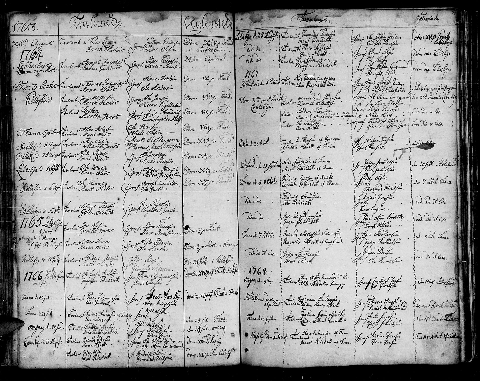 Lebesby sokneprestkontor, SATØ/S-1353/H/Ha/L0001kirke: Parish register (official) no. 1, 1751-1816, p. 72