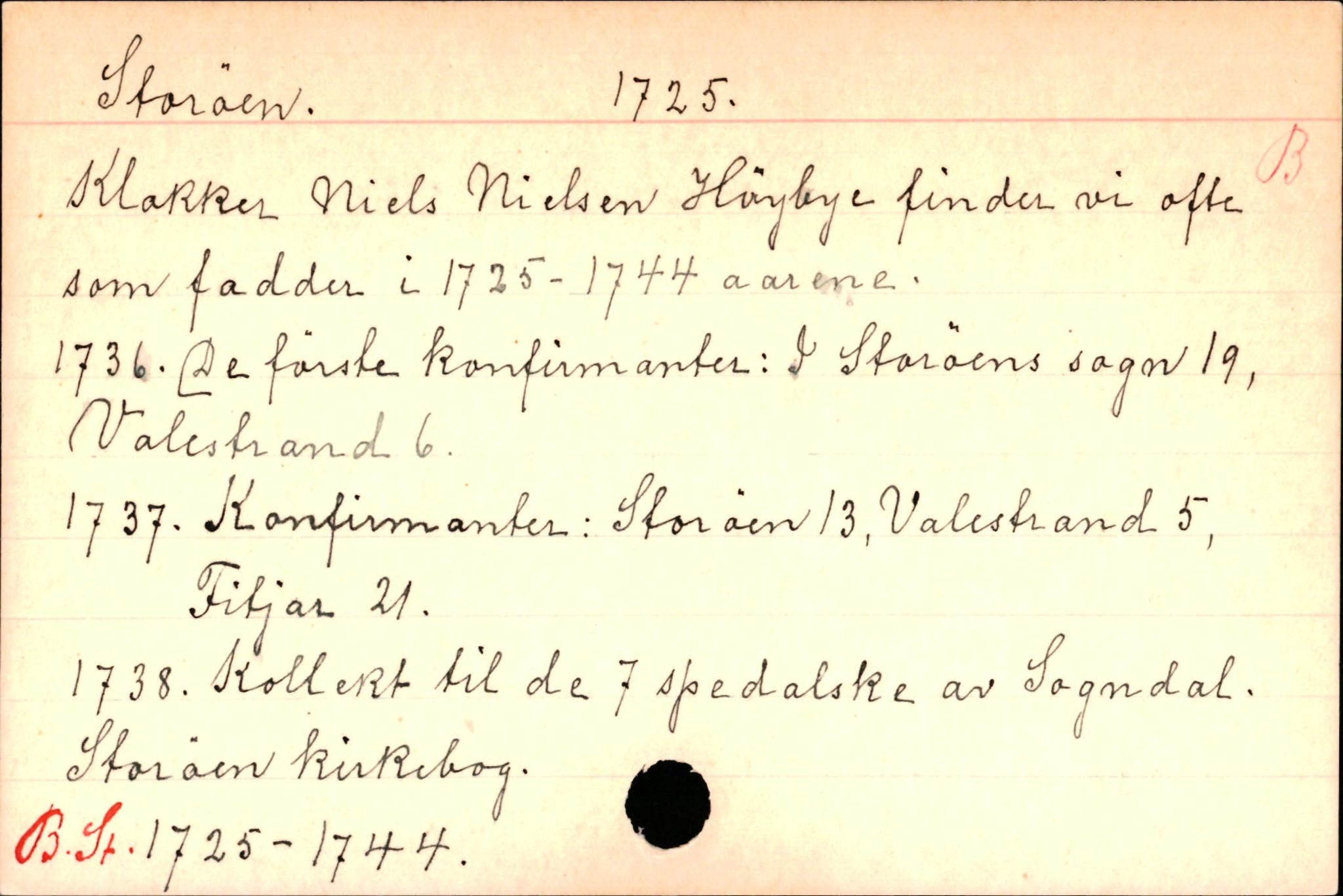 Haugen, Johannes - lærer, AV/SAB-SAB/PA-0036/01/L0001: Om klokkere og lærere, 1521-1904, p. 2136