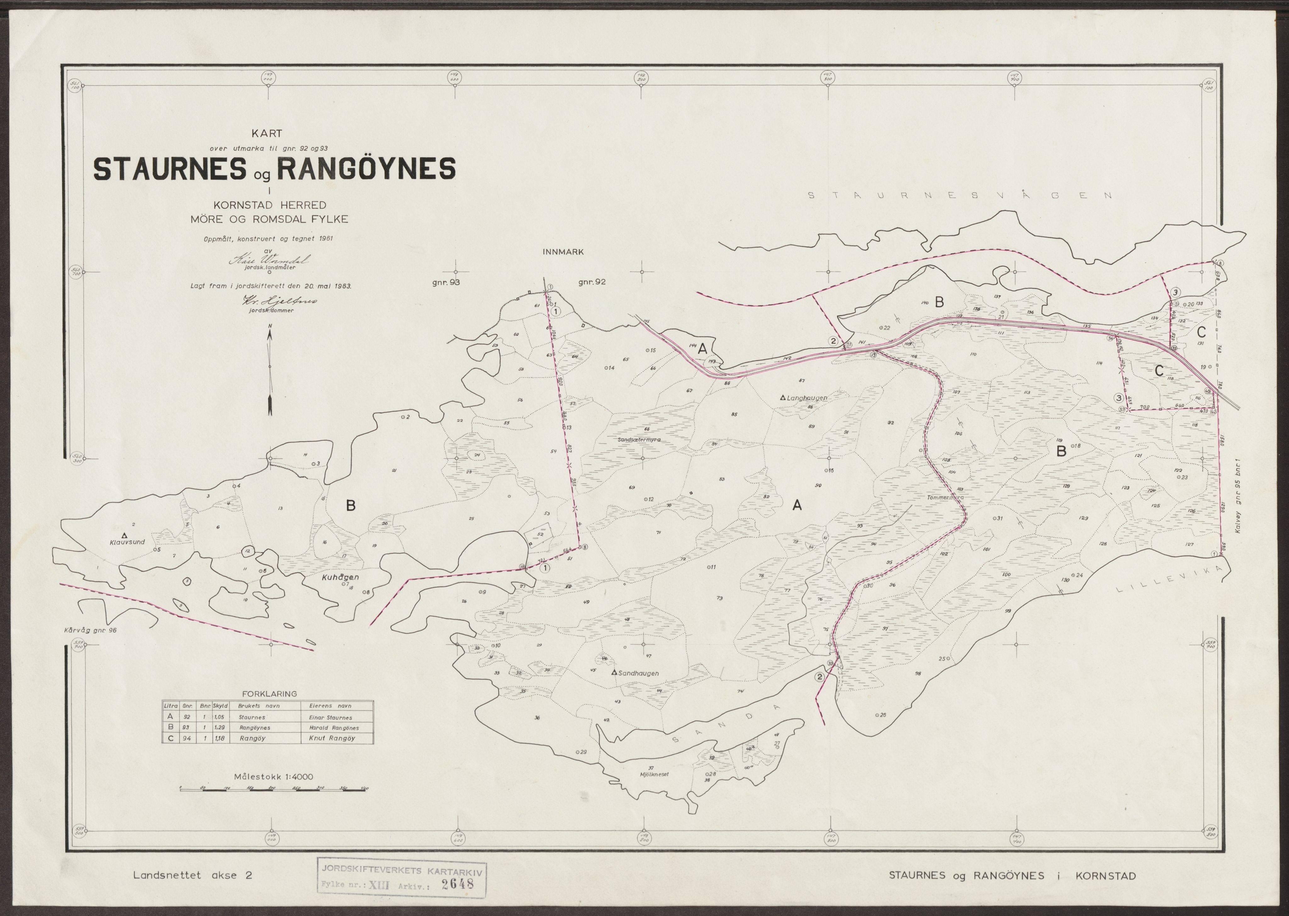 Jordskifteverkets kartarkiv, RA/S-3929/T, 1859-1988, p. 3325