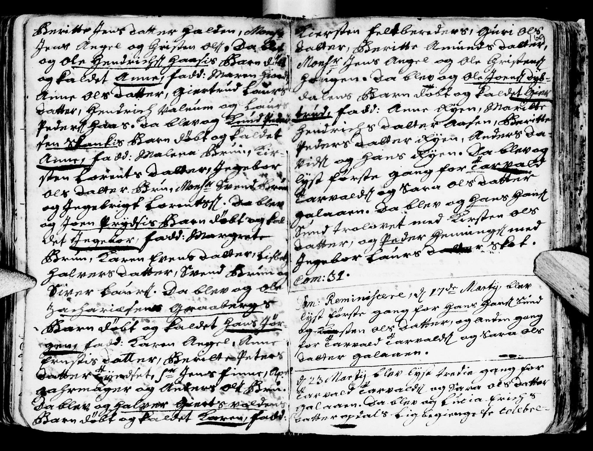 Ministerialprotokoller, klokkerbøker og fødselsregistre - Sør-Trøndelag, SAT/A-1456/681/L0924: Parish register (official) no. 681A02, 1720-1731, p. 168-169