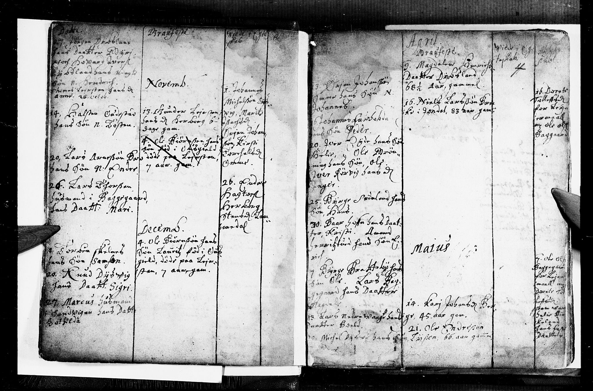 Strandebarm sokneprestembete, AV/SAB-A-78401/H/Haa: Parish register (official) no. A 1, 1670-1726, p. 4