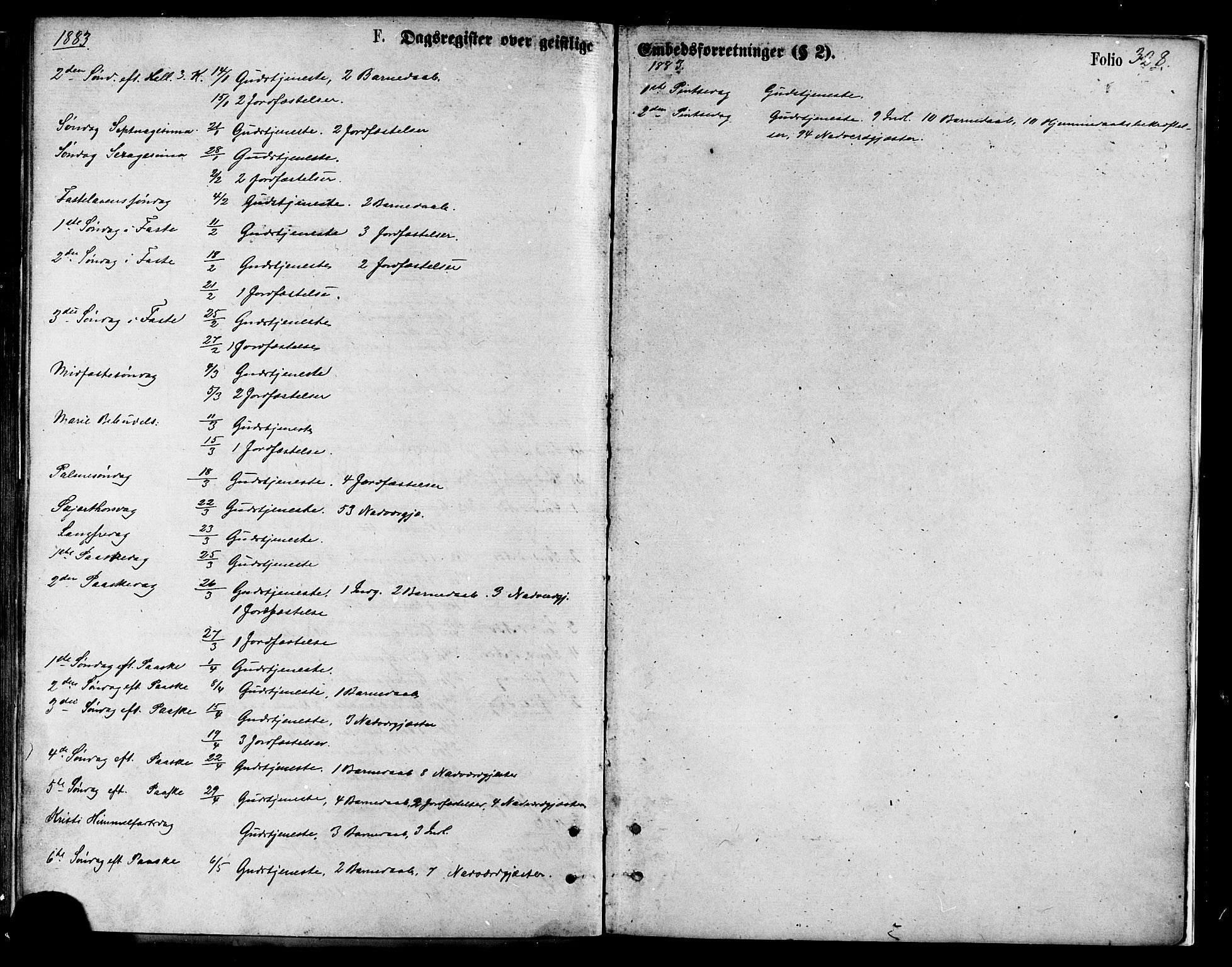 Ministerialprotokoller, klokkerbøker og fødselsregistre - Nordland, SAT/A-1459/801/L0009: Parish register (official) no. 801A09, 1876-1883, p. 328