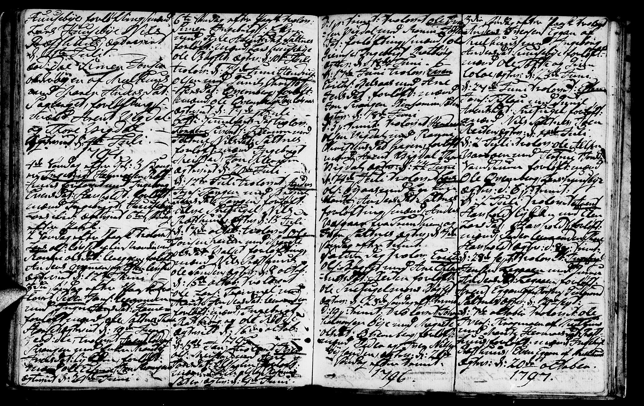 Ministerialprotokoller, klokkerbøker og fødselsregistre - Sør-Trøndelag, SAT/A-1456/666/L0784: Parish register (official) no. 666A02, 1754-1802, p. 98