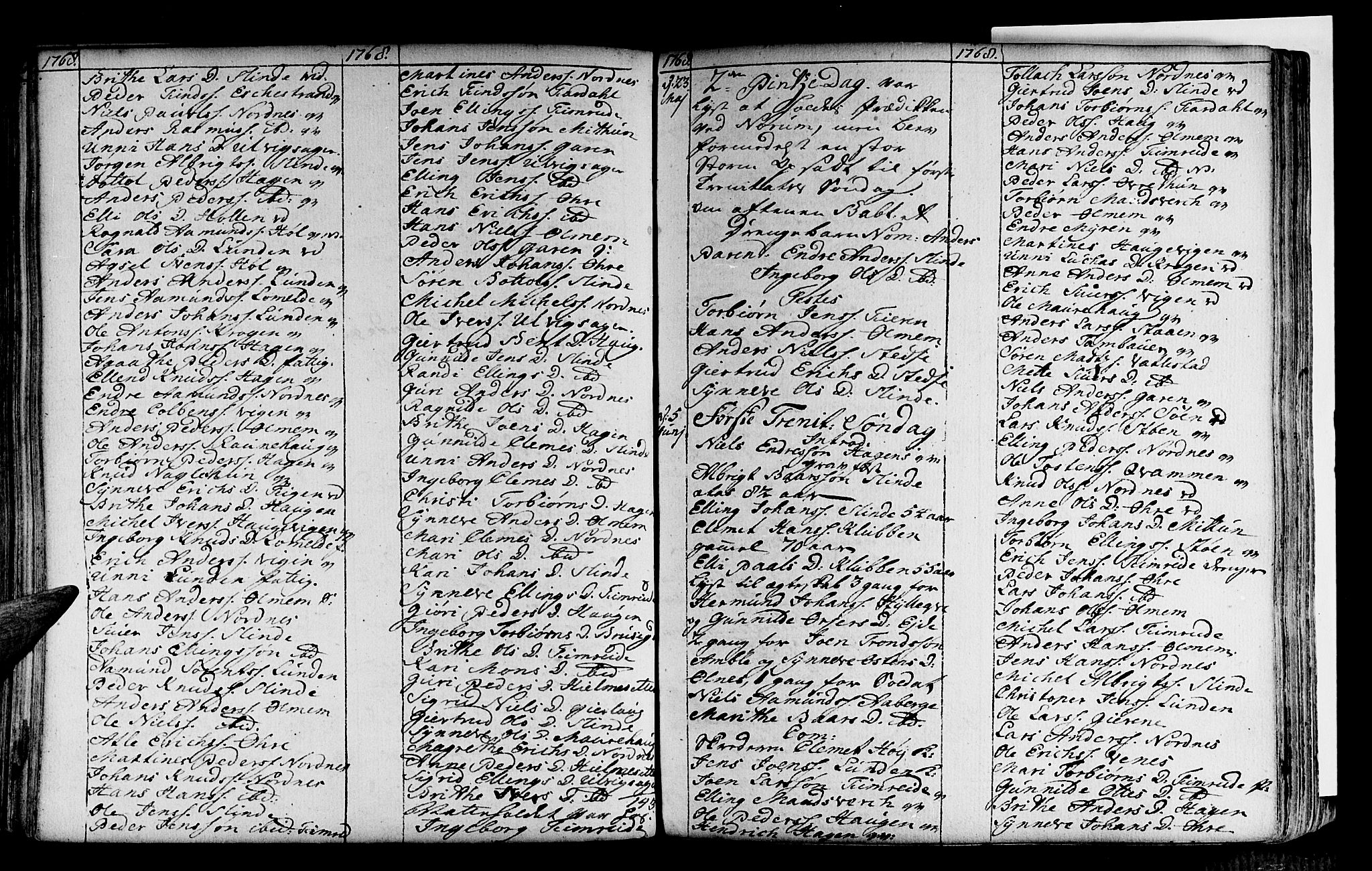 Sogndal sokneprestembete, AV/SAB-A-81301/H/Haa/Haaa/L0004: Parish register (official) no. A 4, 1747-1782