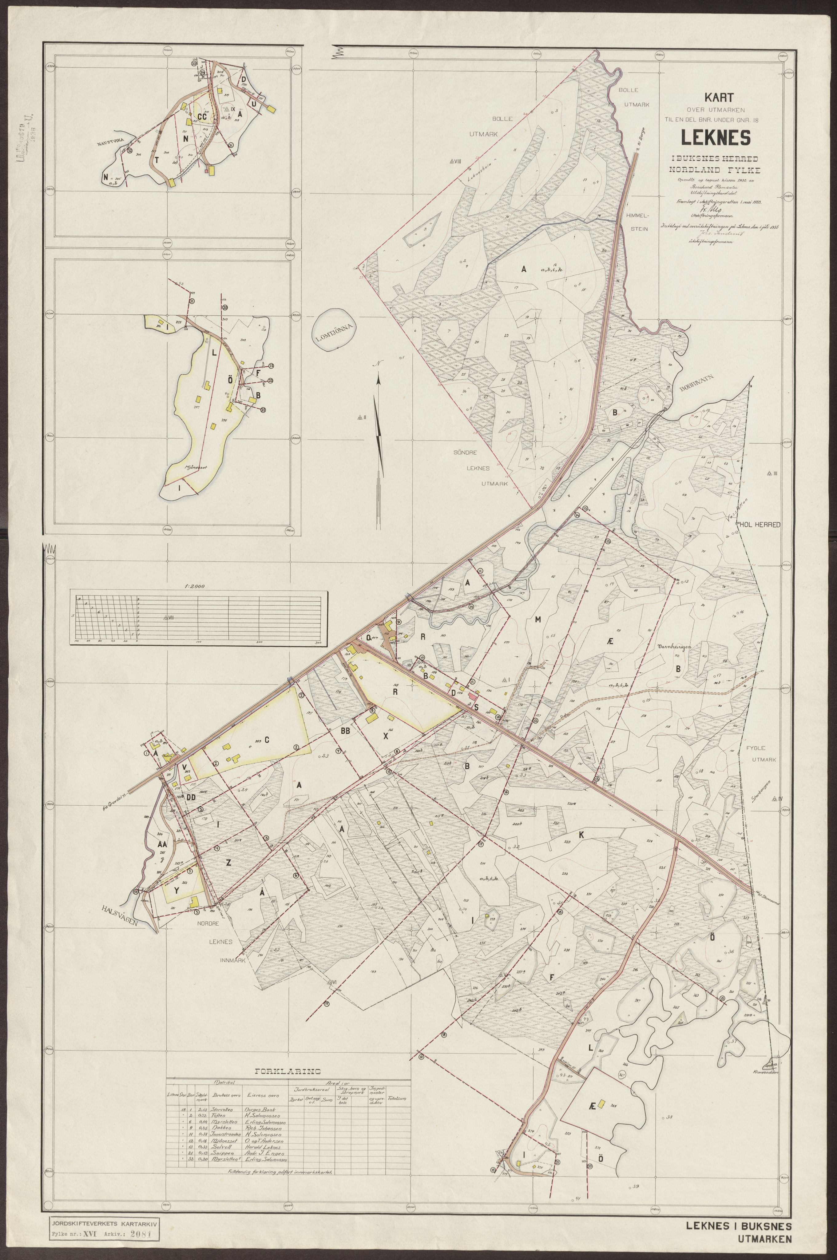 Jordskifteverkets kartarkiv, AV/RA-S-3929/T, 1859-1988, p. 2555