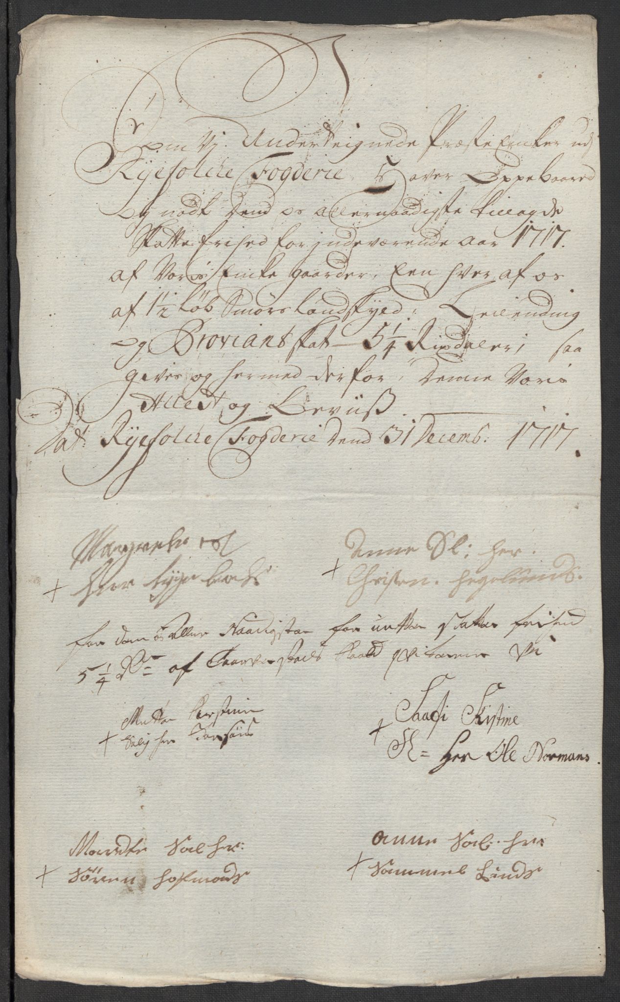 Rentekammeret inntil 1814, Reviderte regnskaper, Fogderegnskap, RA/EA-4092/R47/L2870: Fogderegnskap Ryfylke, 1717, p. 297